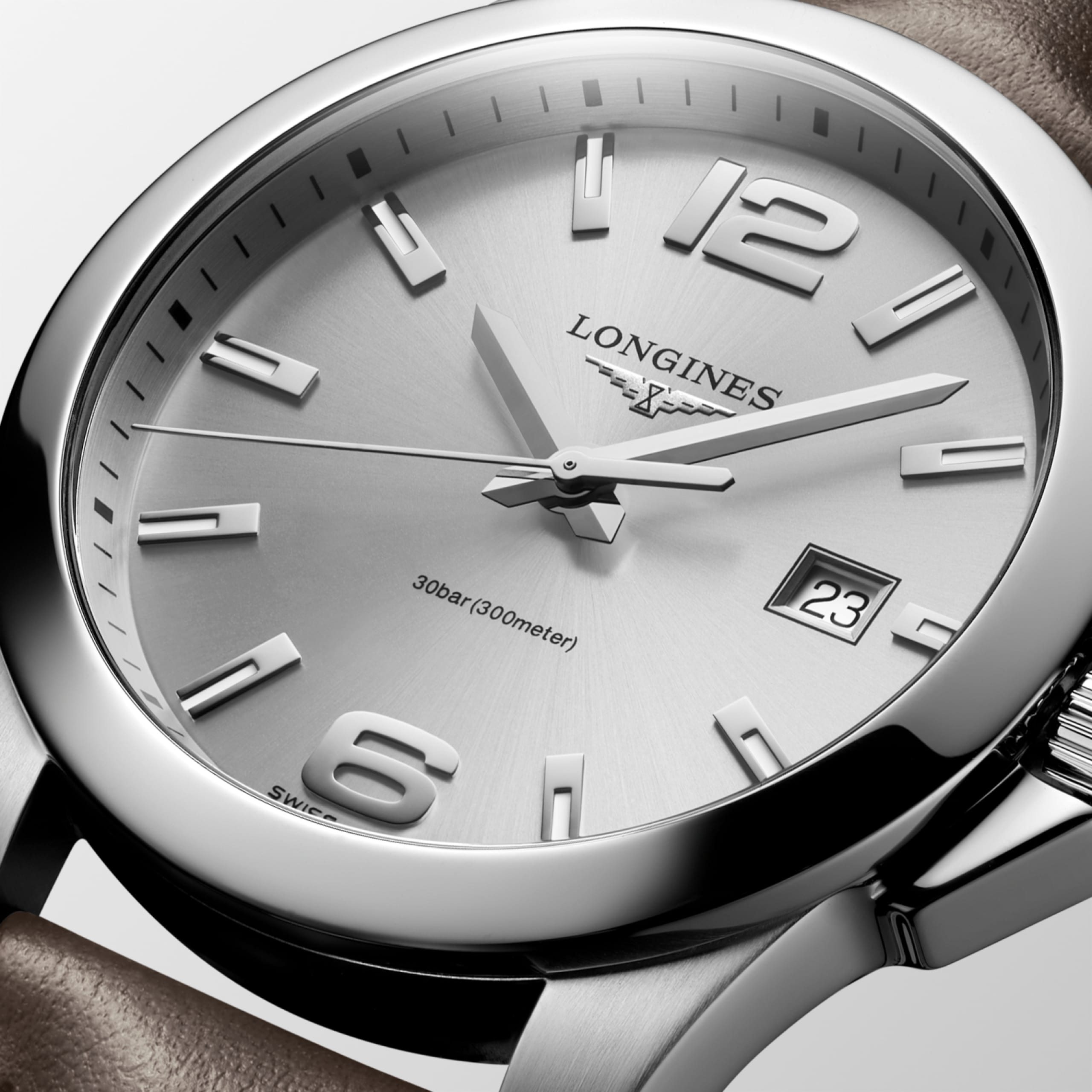 Longines CONQUEST quartz stainless steel Watch - L3.759.4.76.5