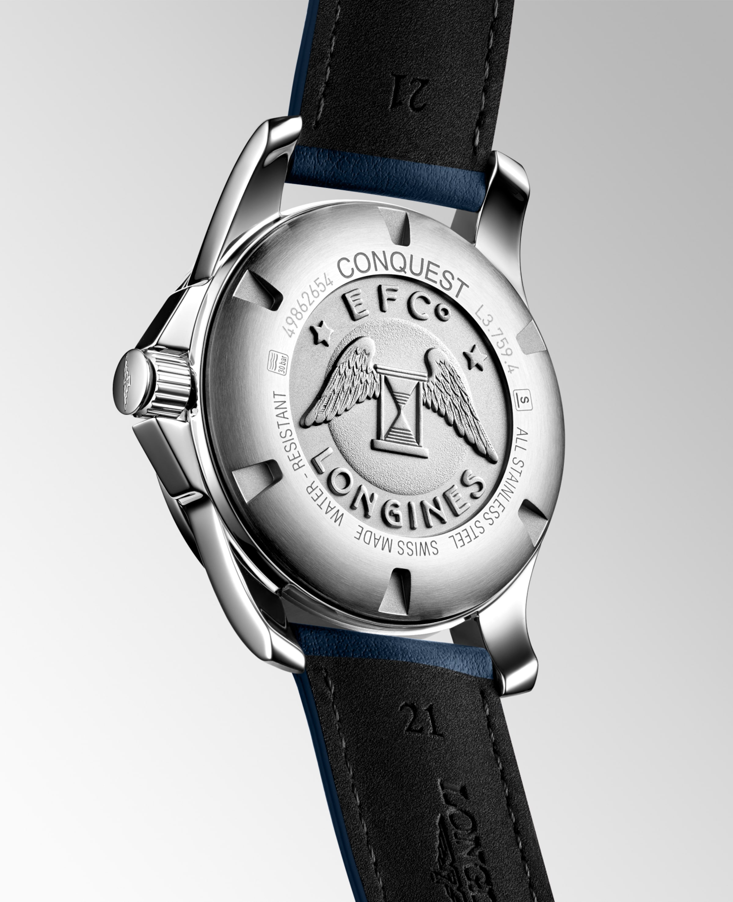 Longines CONQUEST Quartz Stainless steel Watch - L3.759.4.96.0