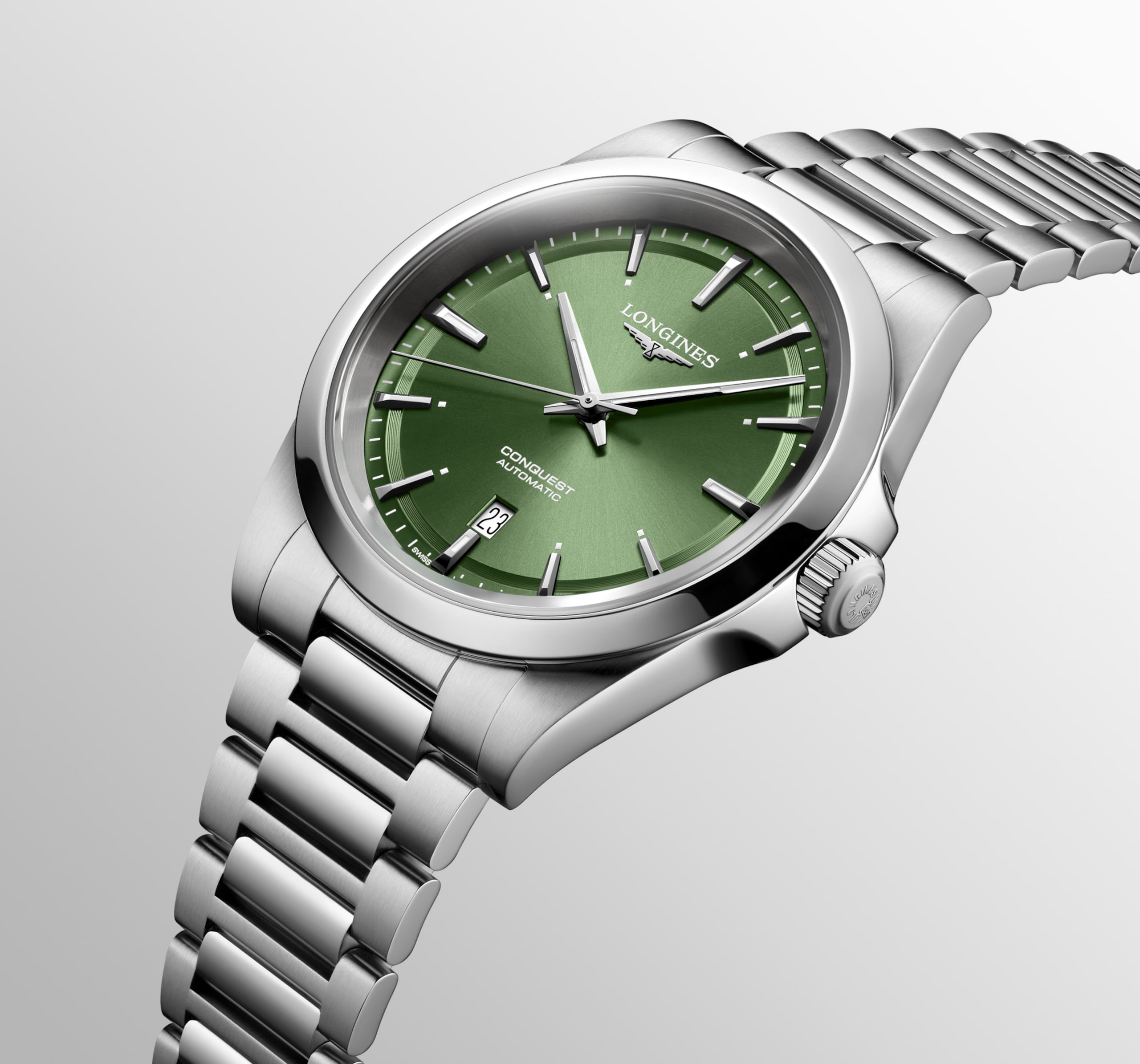 Longines CONQUEST automatique acier Watch - L3.830.4.02.6