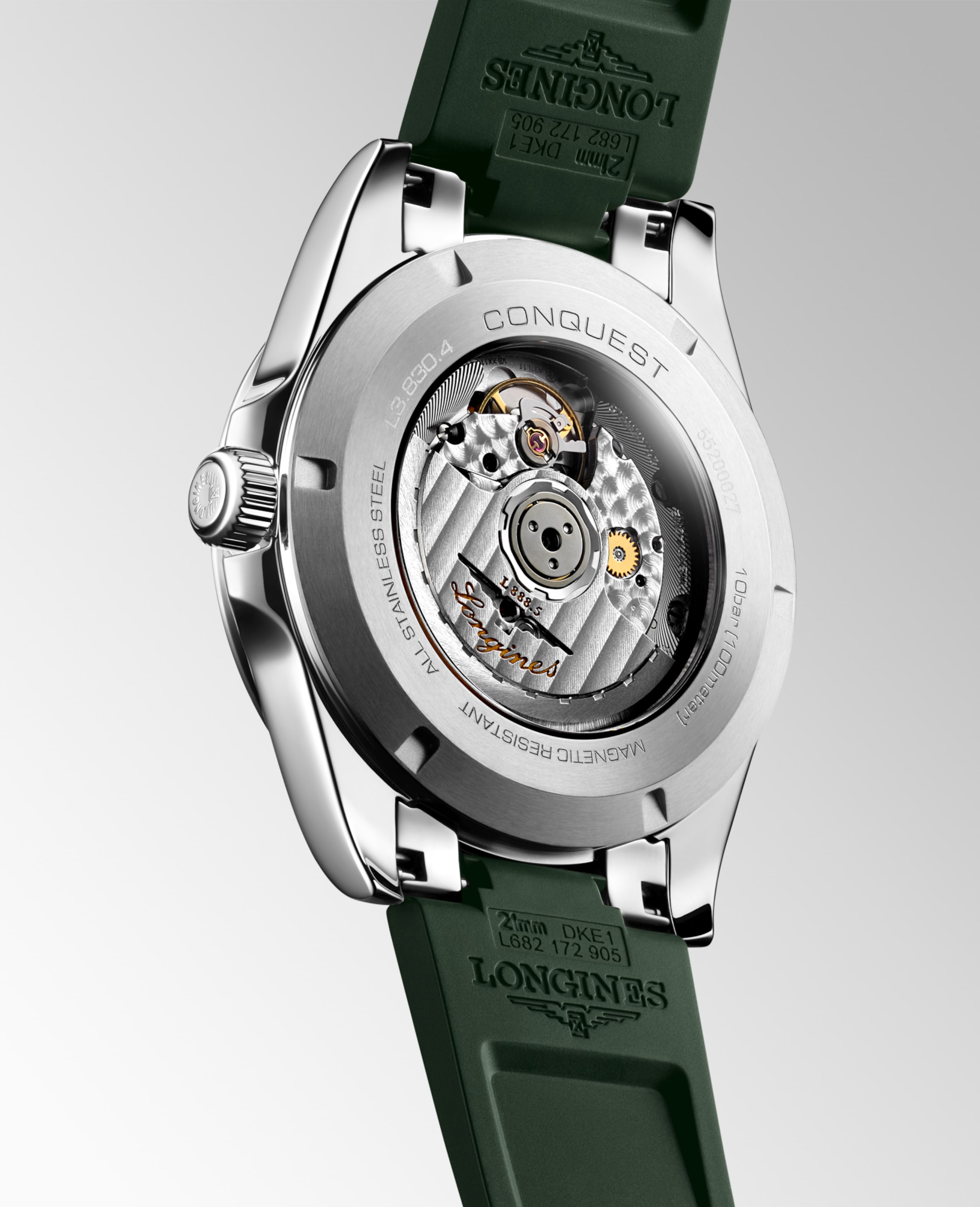 Longines 康卡斯系列 自動 精鋼 Watch - L3.830.4.02.9