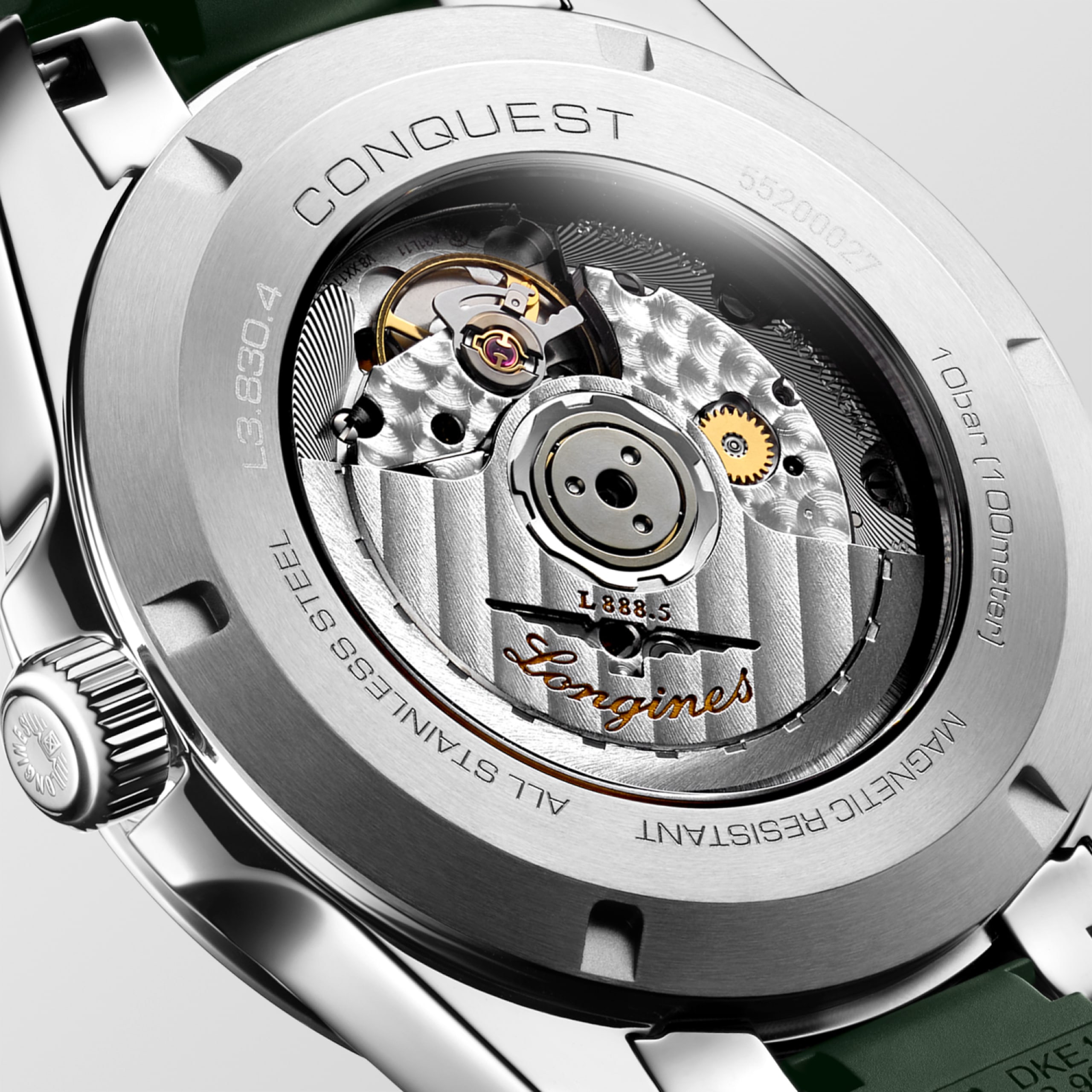 Longines 康卡斯系列 自動 精鋼 Watch - L3.830.4.02.9