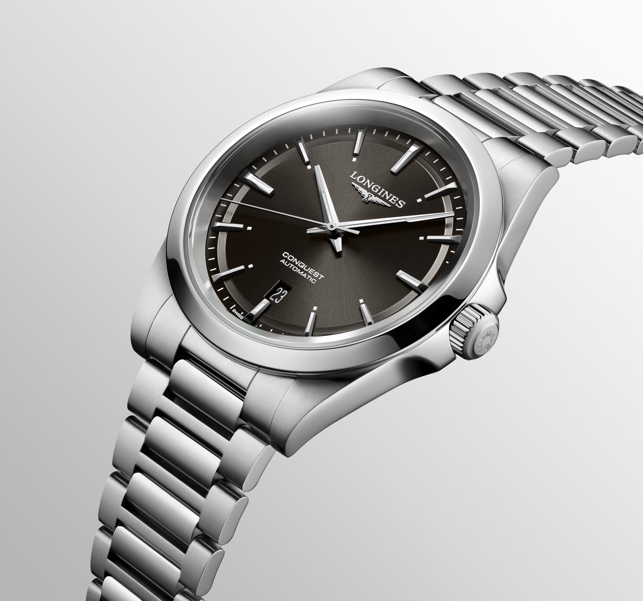 CONQUEST | Ø 41.00 mm, Sunray Black | L3.830.4.52.6 | LONGINES