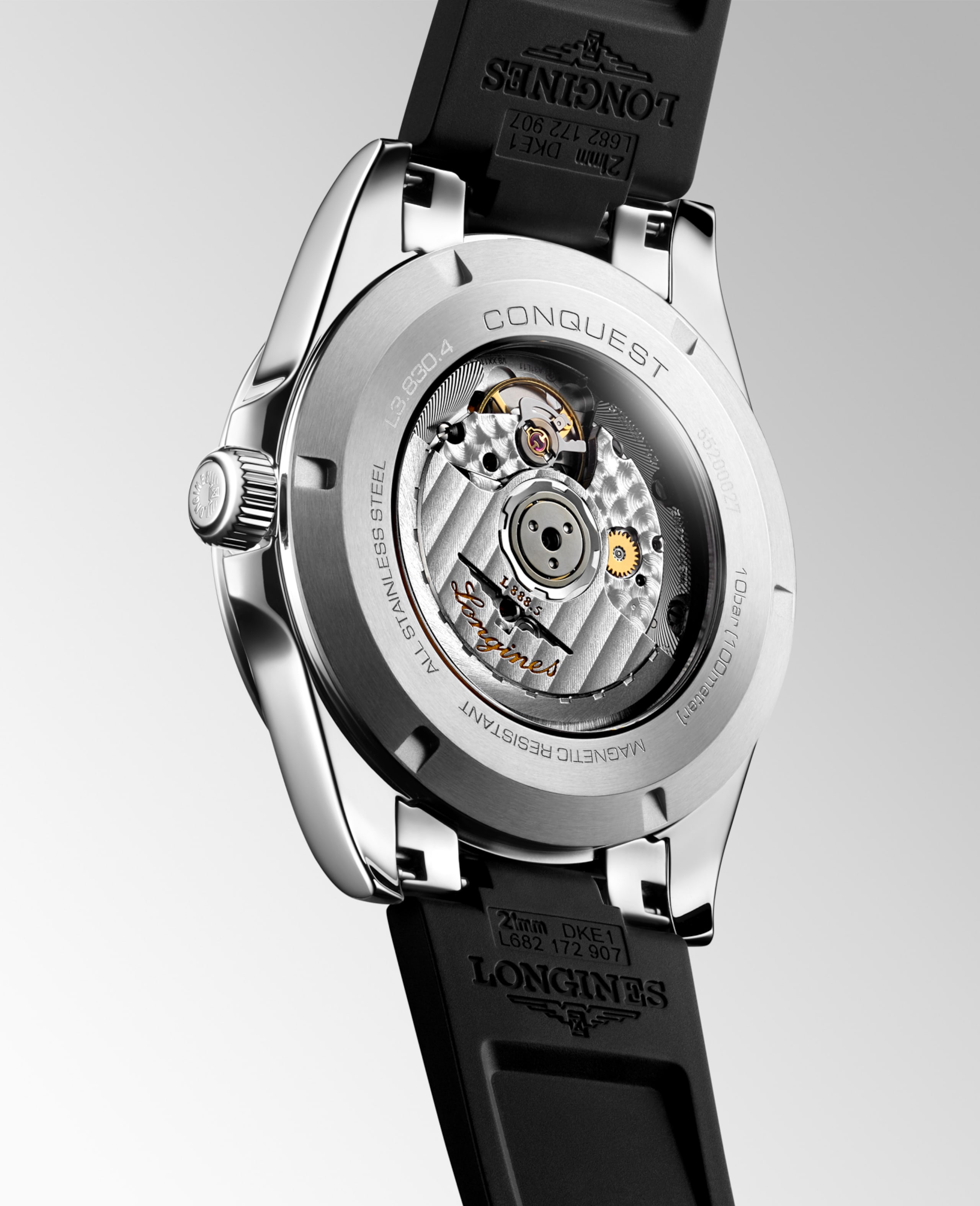 Longines CONQUEST automatik edelstahl Watch - L3.830.4.52.9