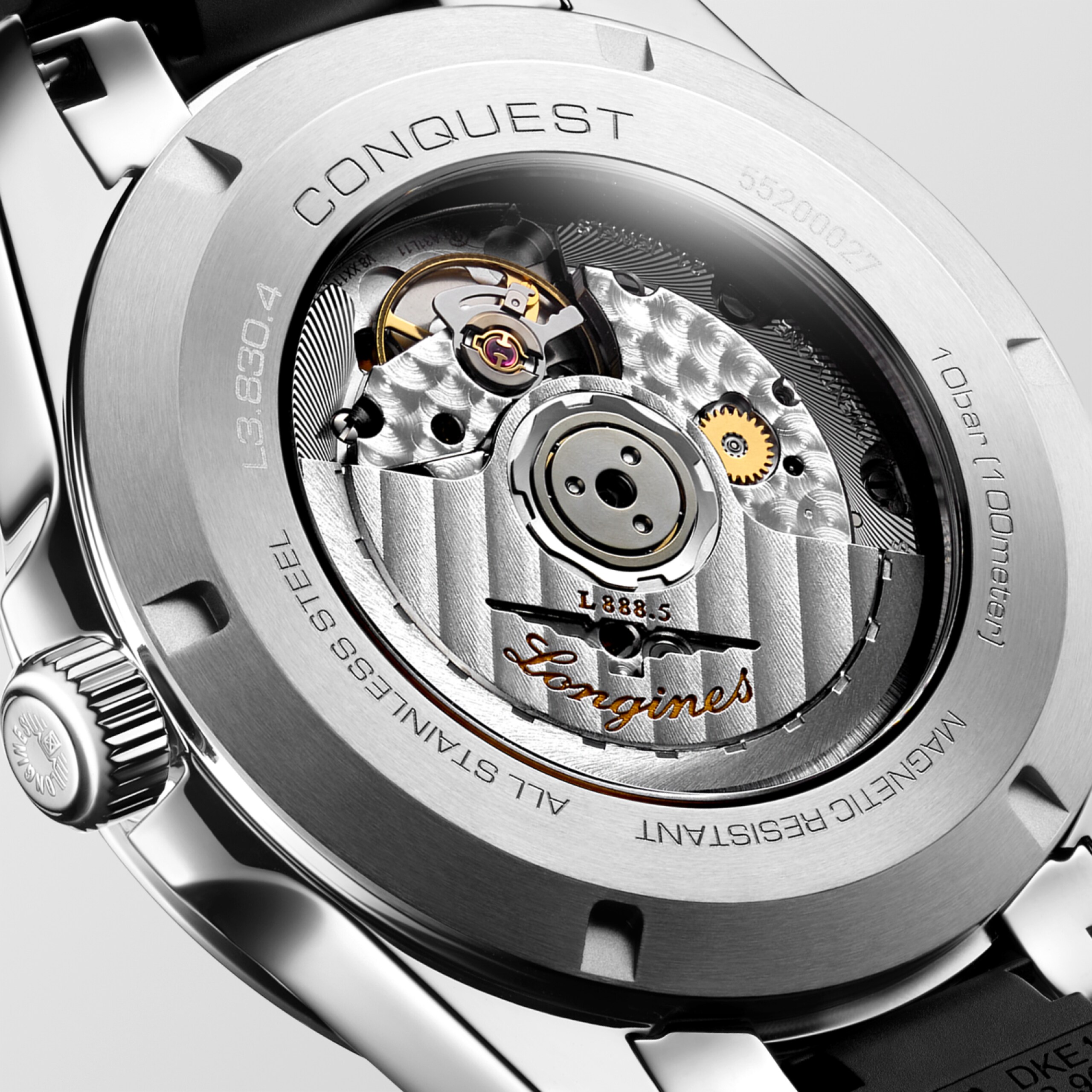 Longines CONQUEST automatik edelstahl Watch - L3.830.4.52.9
