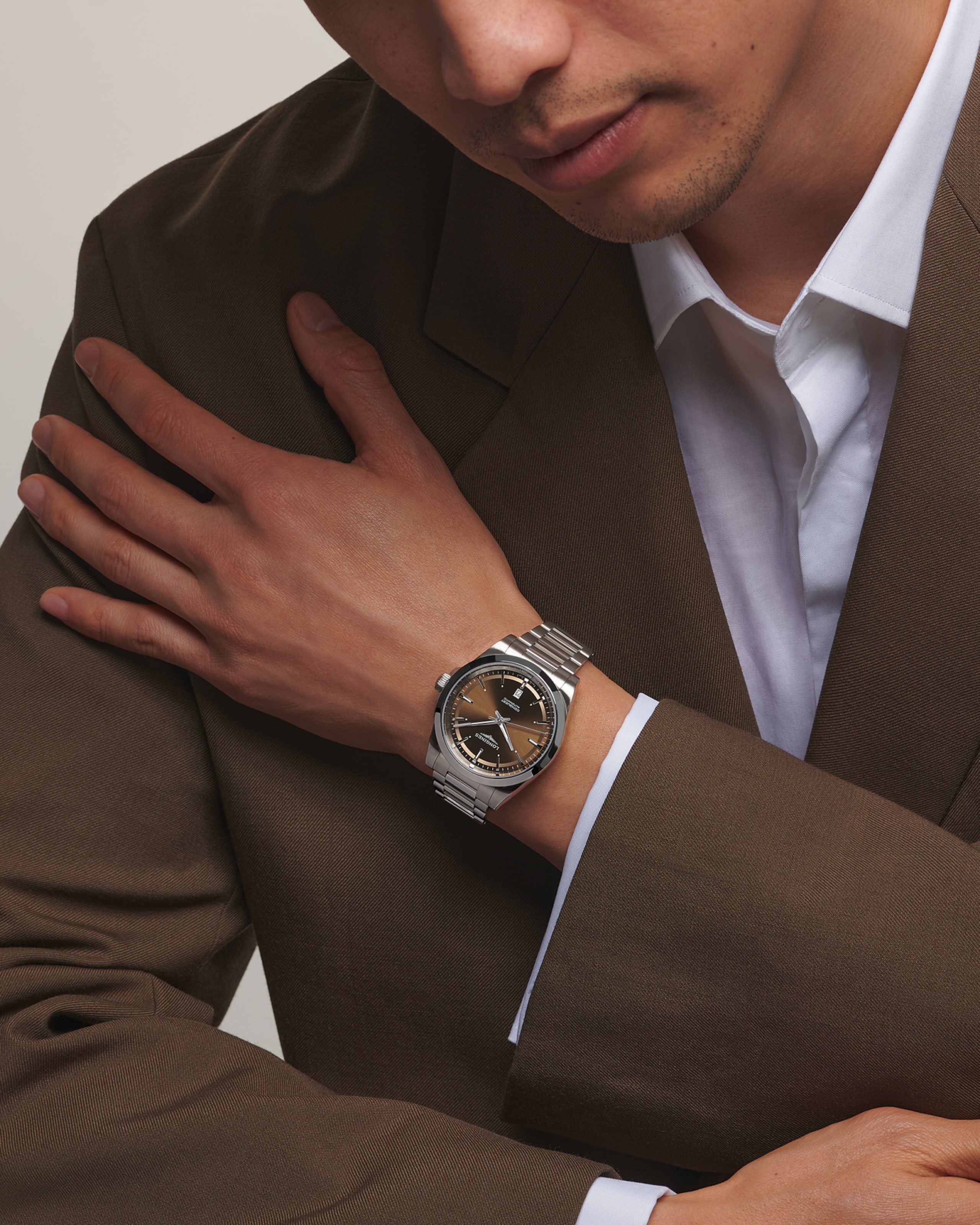 Longines CONQUEST automaat roestvrij staal Watch - L3.830.4.62.6
