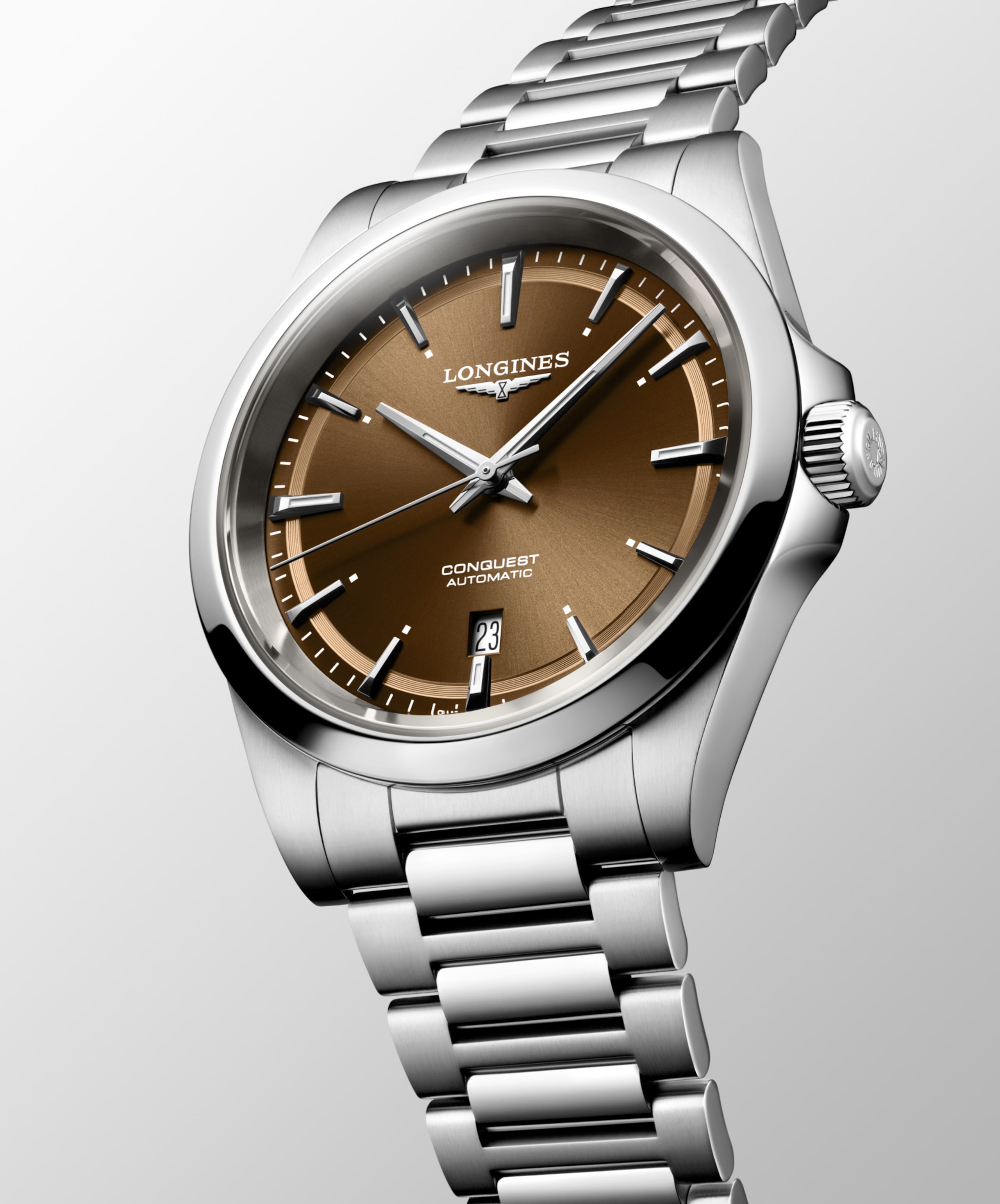 Longines CONQUEST automaat roestvrij staal Watch - L3.830.4.62.6