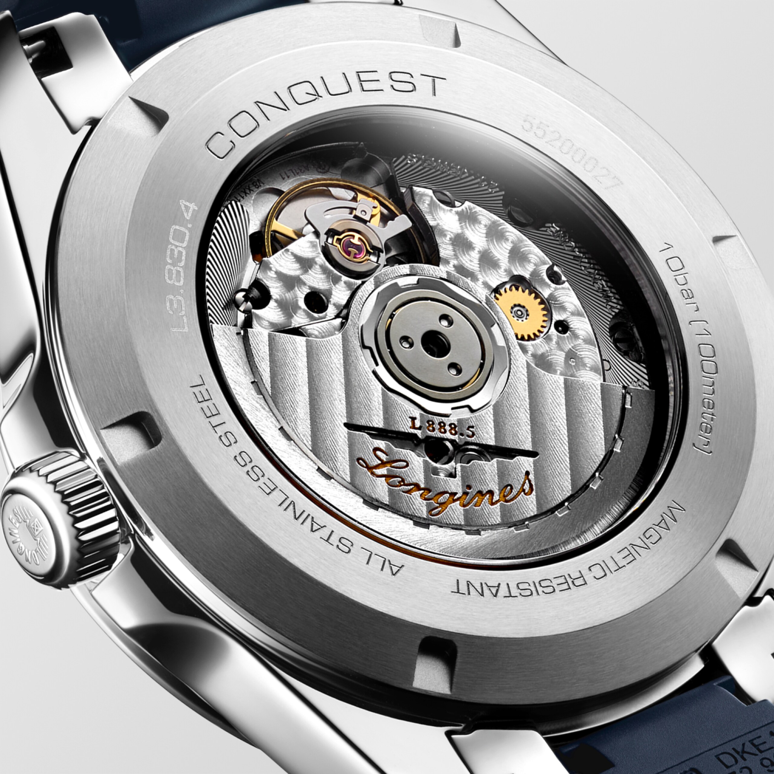 Longines CONQUEST Automatic Stainless steel Watch - L3.830.4.92.9