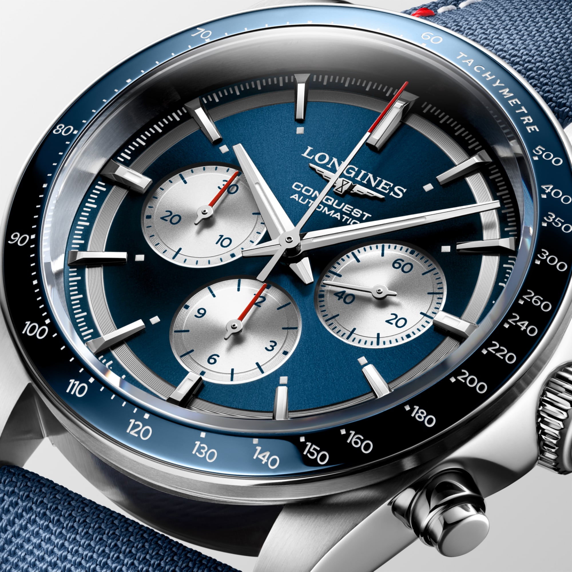 CONQUEST MARCO ODERMATT | Ø 42.00 mm, Sunray Blue | L3.835.4.91.2