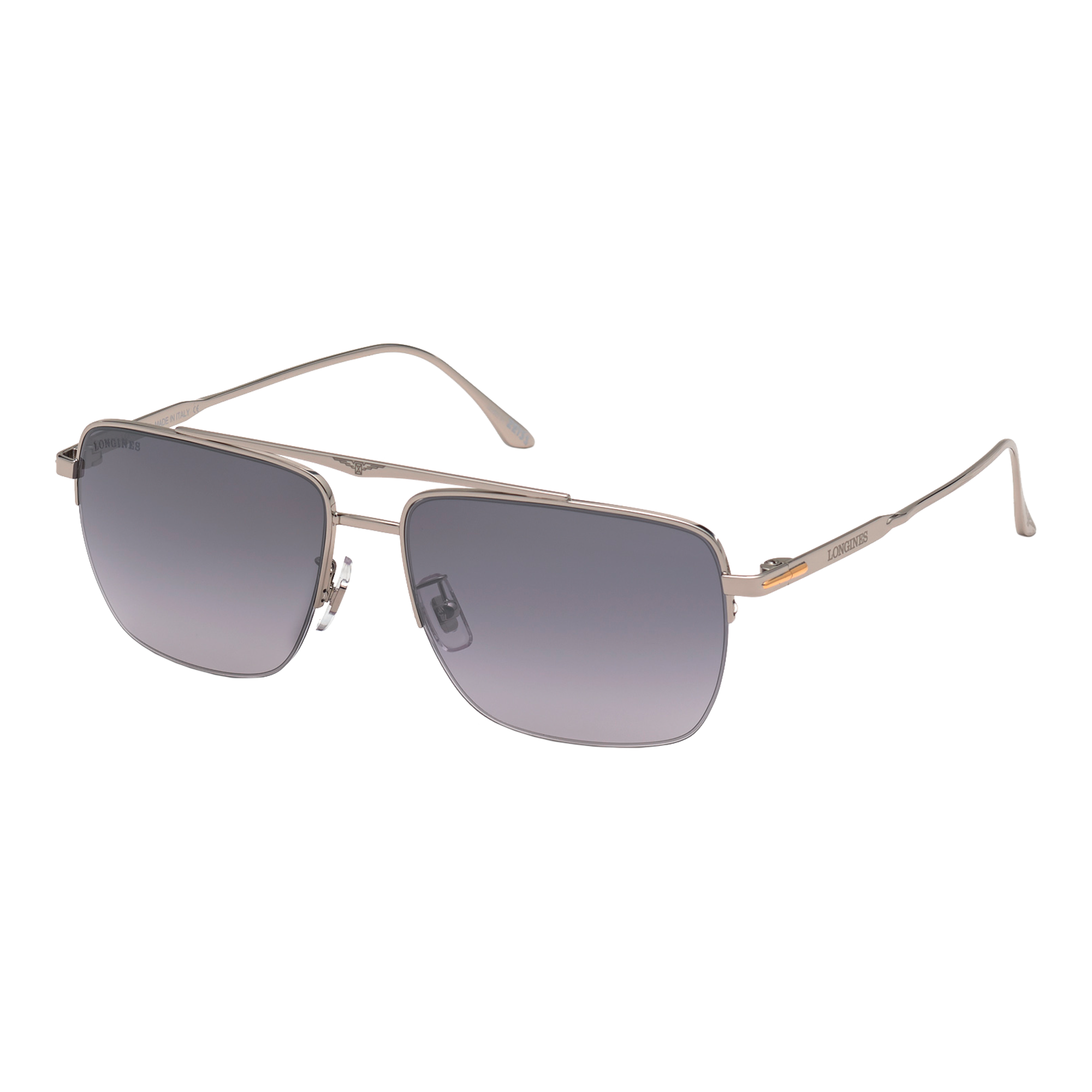 Longines Lux Mirrored Aviator Shades, Summer Spring Rectangle Unisex Quality eyewear-collection-classic-  main image 4