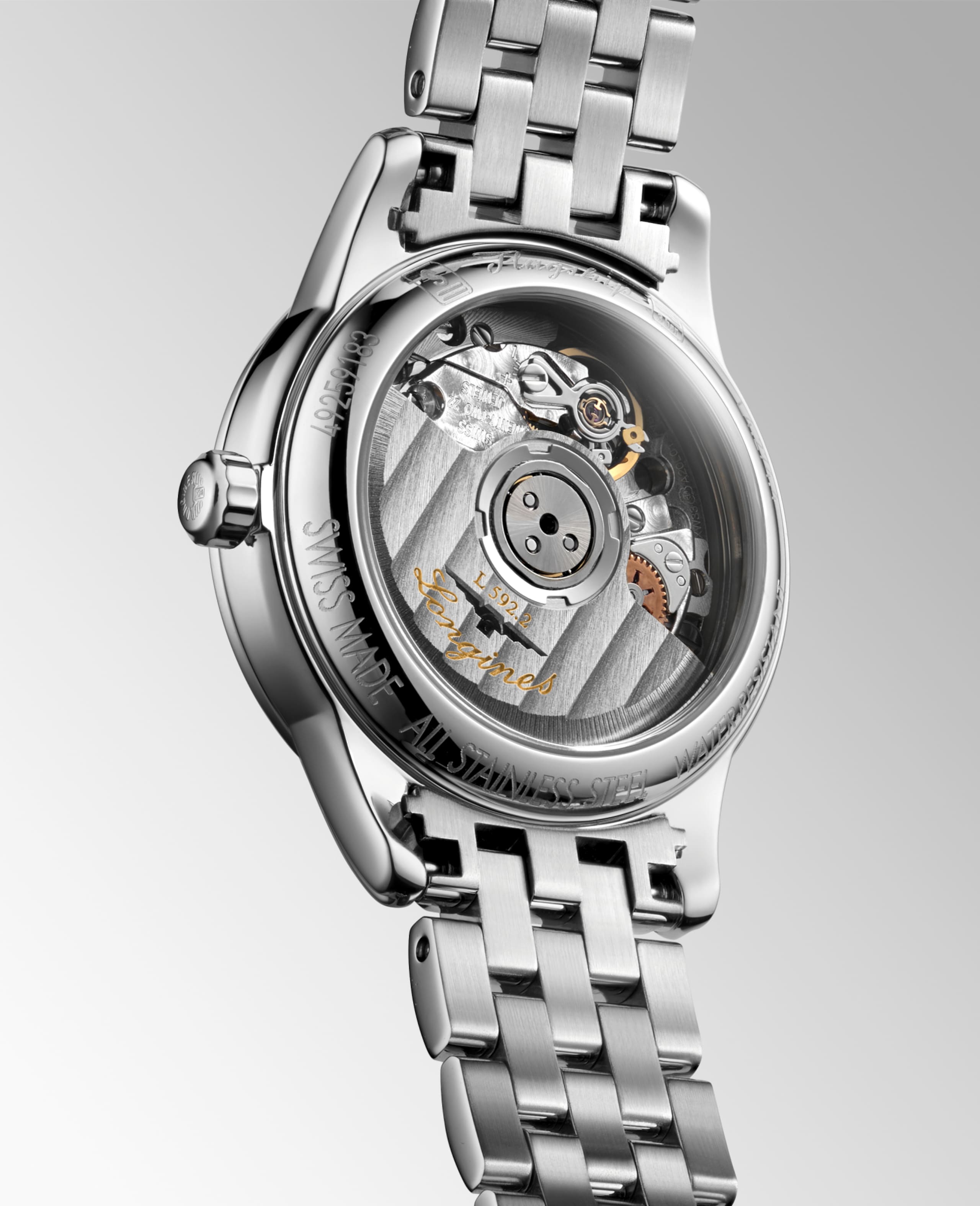 Longines FLAGSHIP CLASSIC automatic stainless steel Watch - L4.274.4.21.6