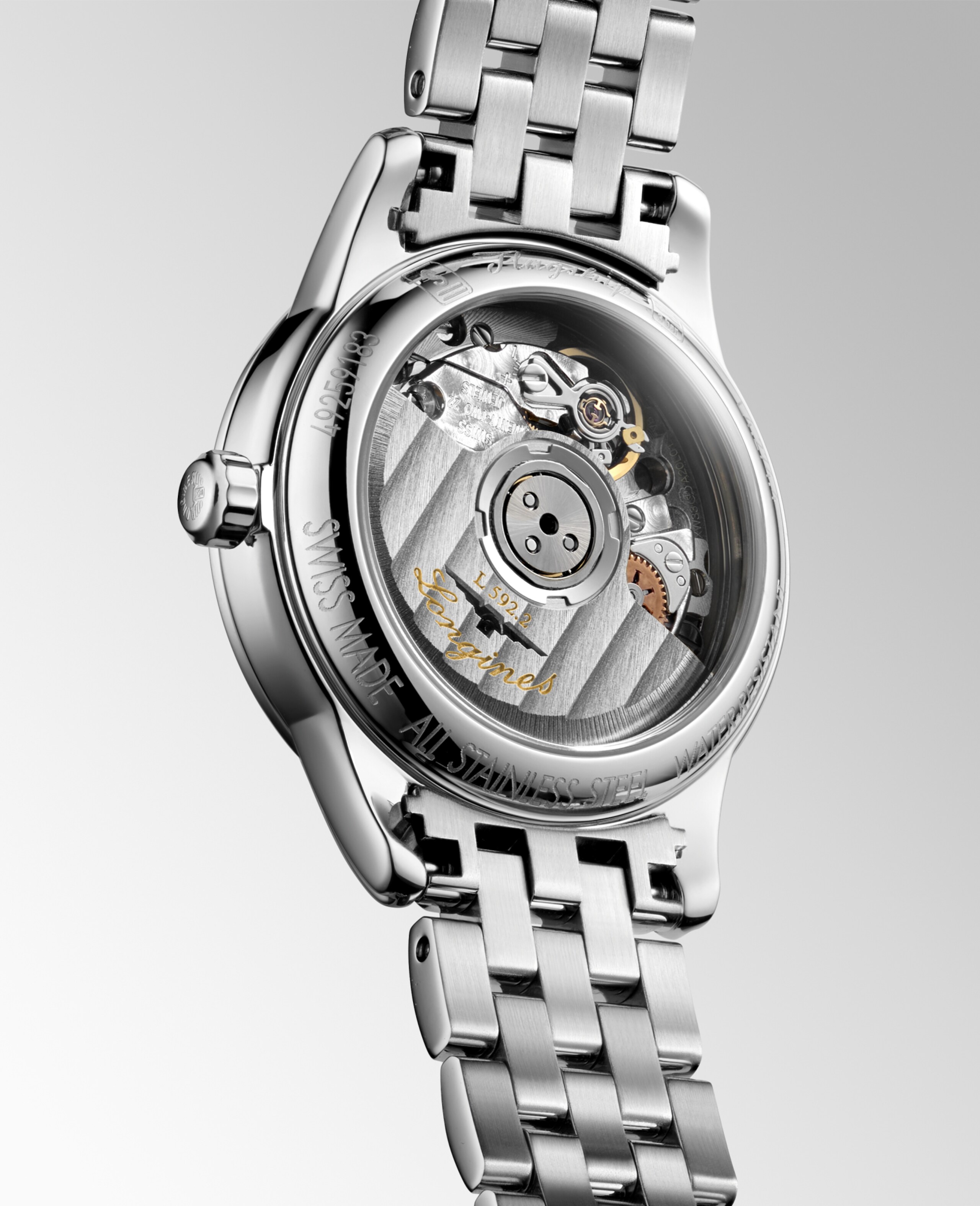Longines FLAGSHIP CLASSIC automatic stainless steel Watch - L4.274.4.27.6