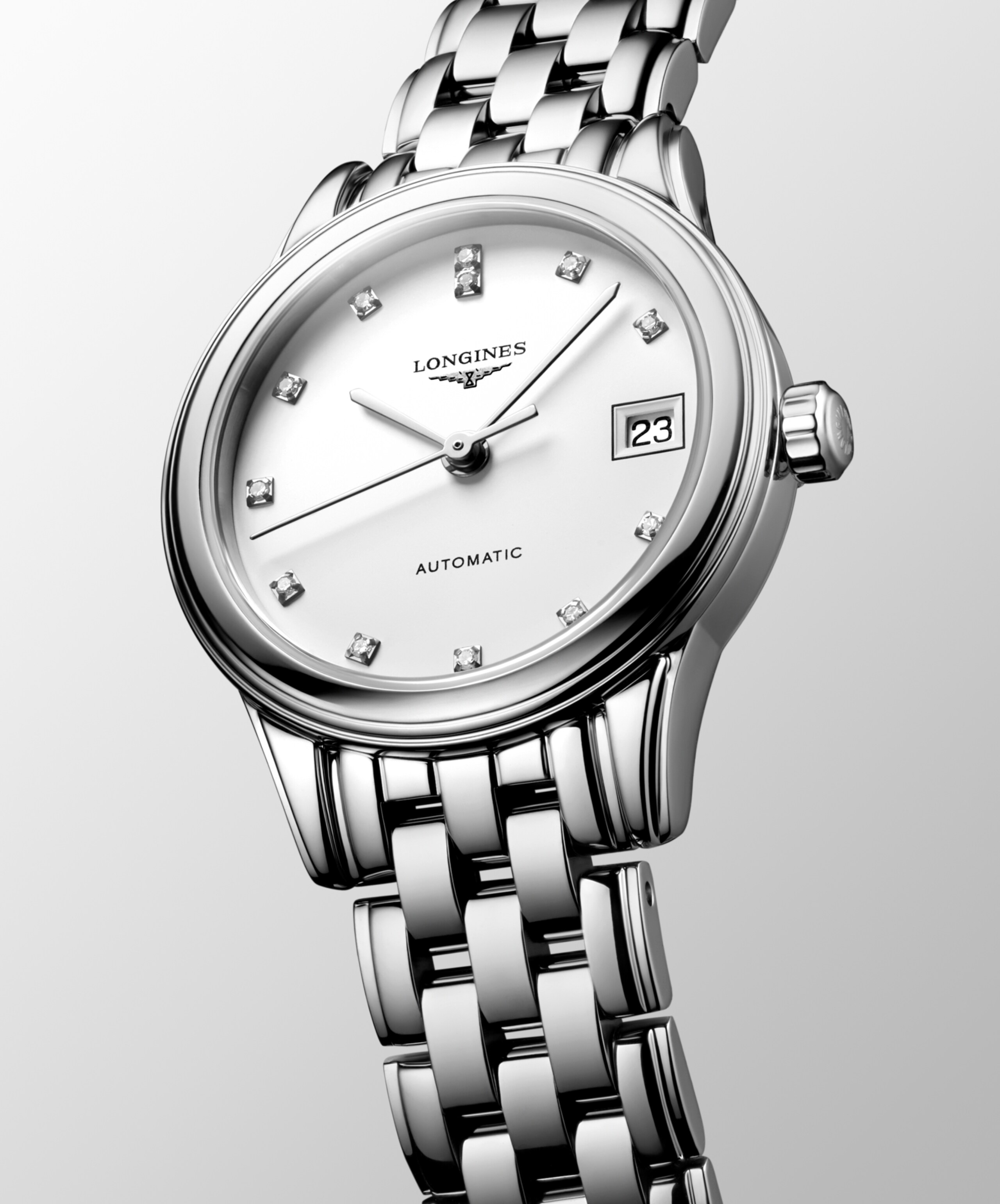 Longines FLAGSHIP CLASSIC automatic stainless steel Watch - L4.274.4.27.6