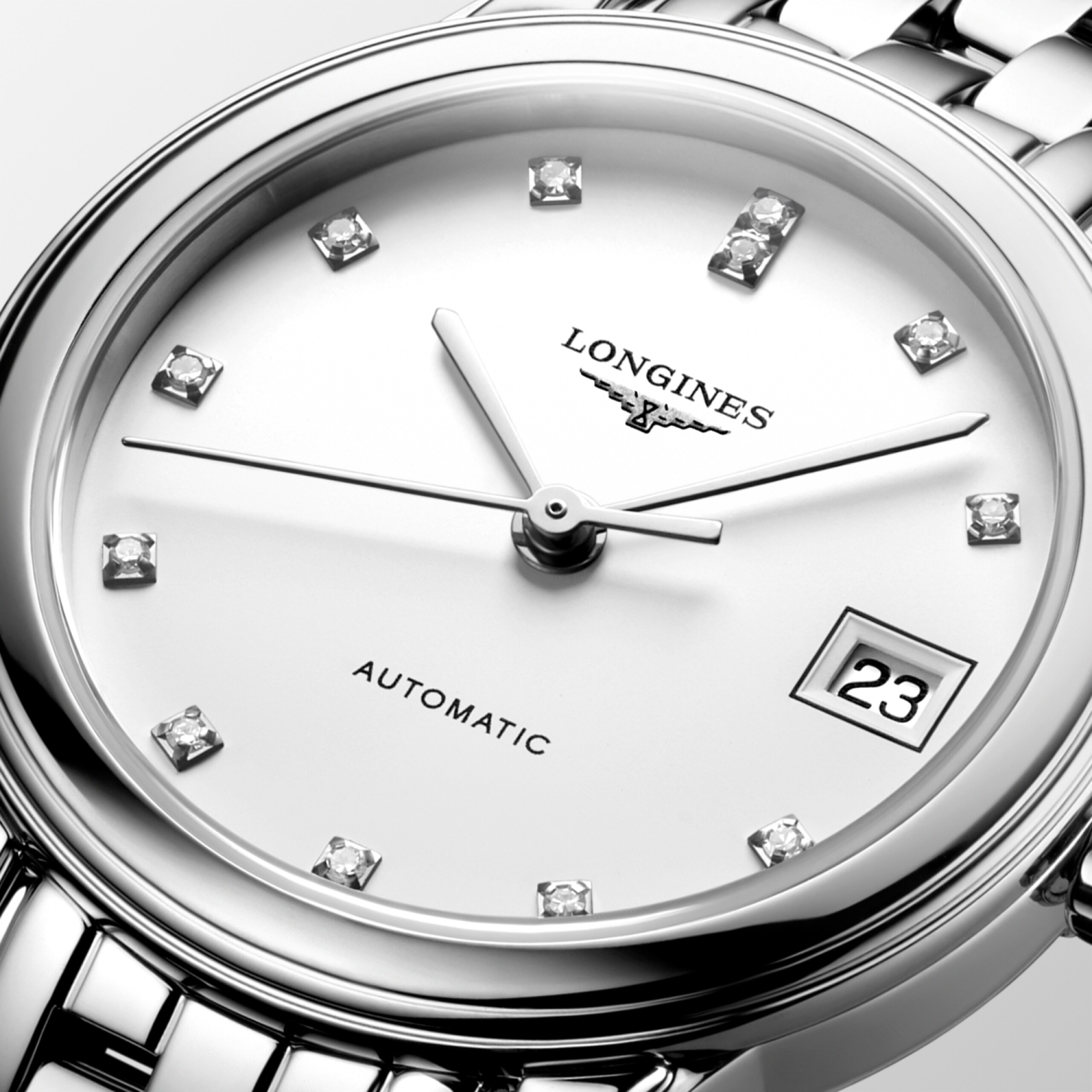 Longines FLAGSHIP CLASSIC automatic stainless steel Watch - L4.274.4.27.6