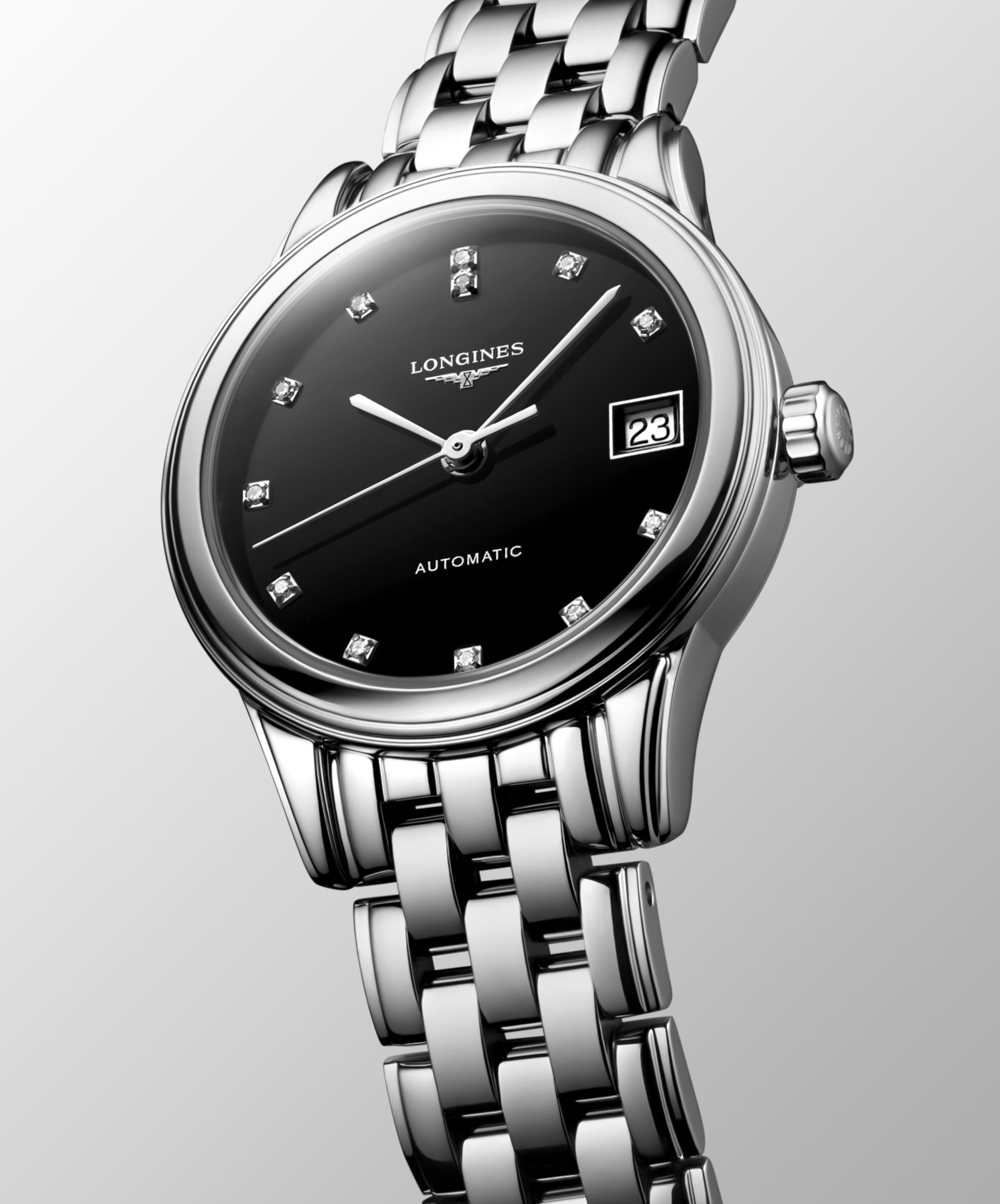 Longines 旗艦系列 自動上鏈機械機芯 不鏽鋼 Watch - L4.274.4.57.6