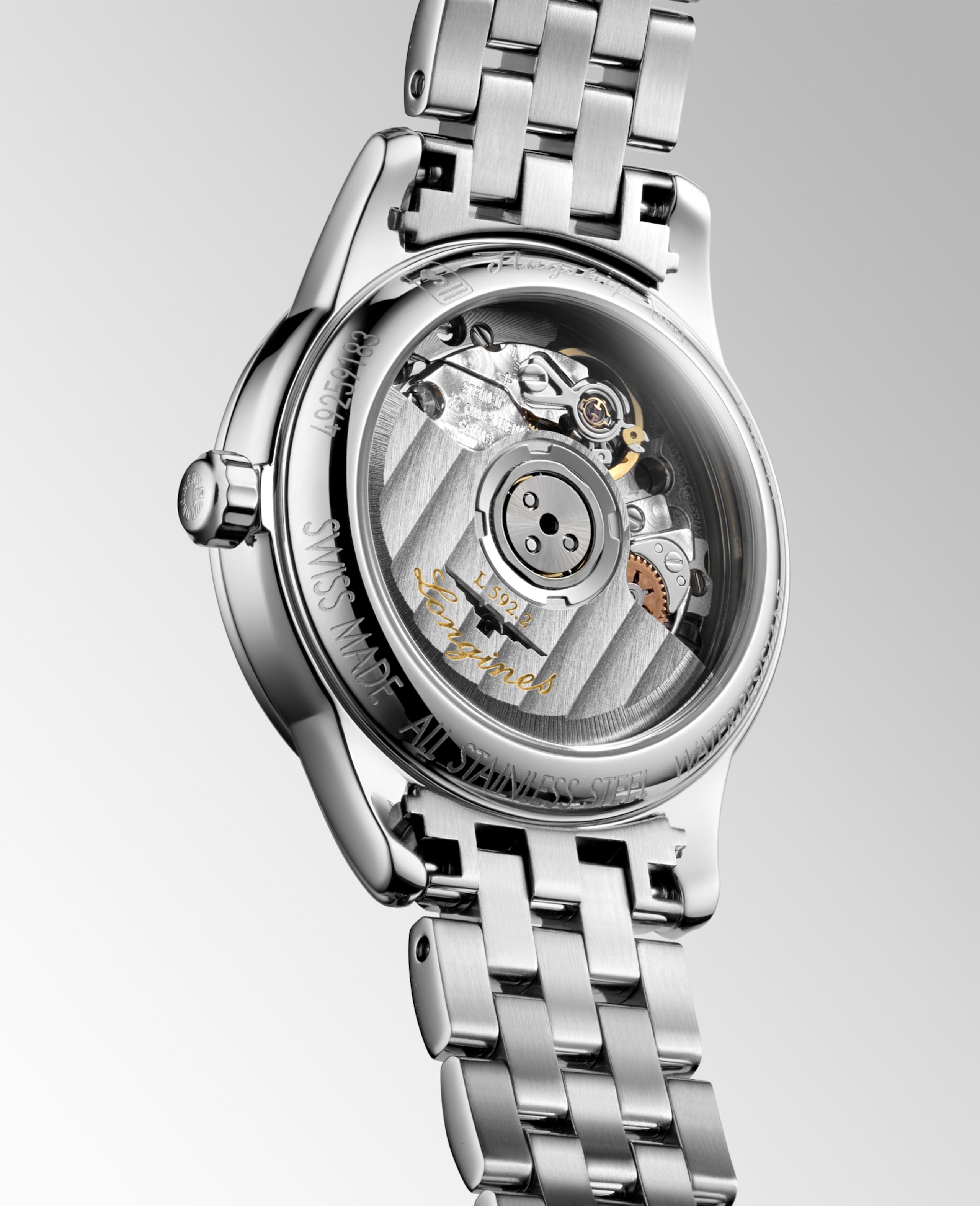 Longines FLAGSHIP CLASSIC automatico acciaio inossidabile Watch - L4.274.4.92.6