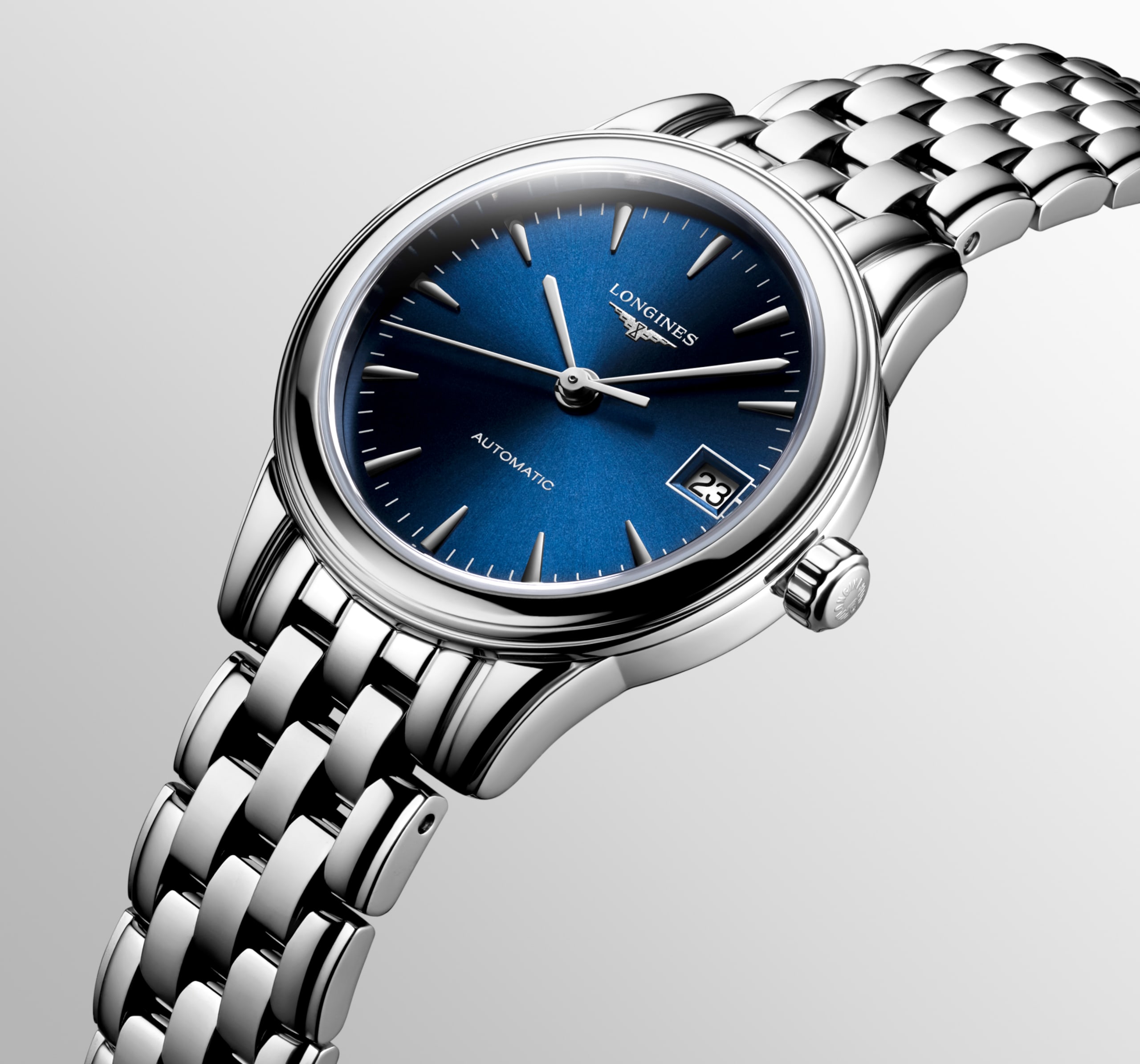 Longines FLAGSHIP CLASSIC automatico acciaio inossidabile Watch - L4.274.4.92.6