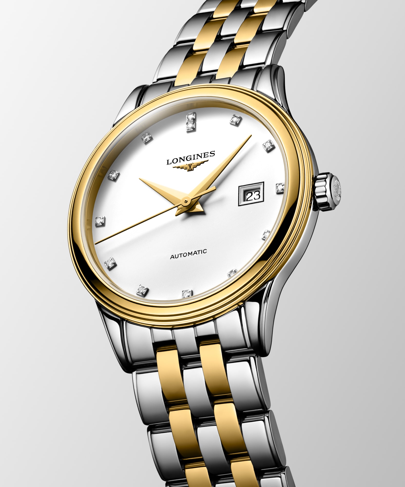 FLAGSHIP CLASSIC Automatic, Stainless Steel And Yellow Pvd Coating