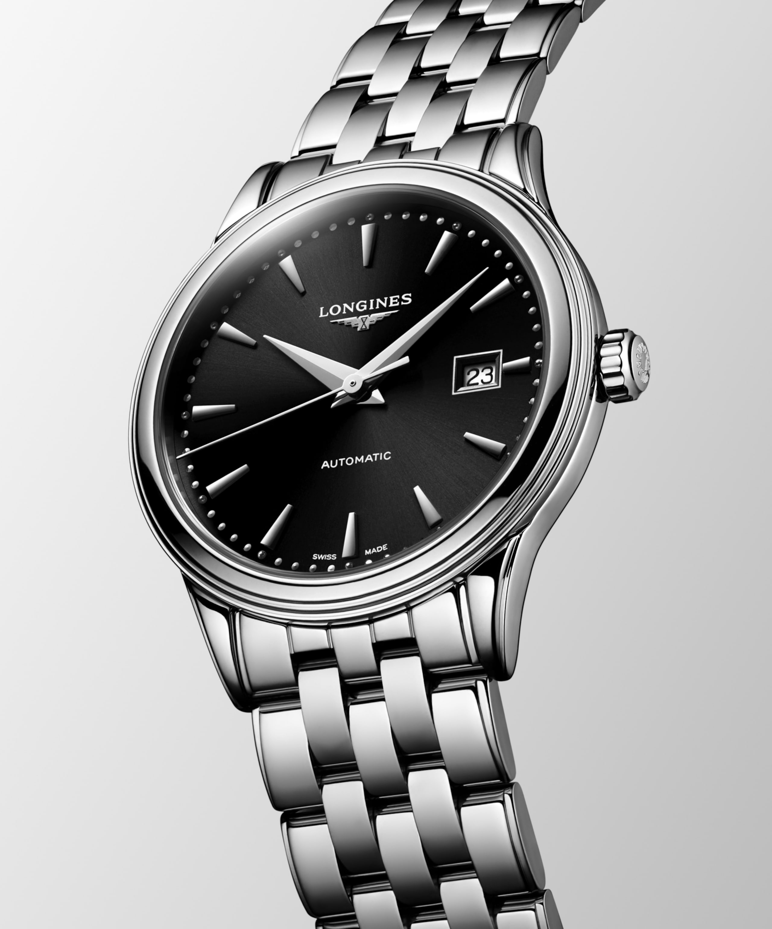 Longines FLAGSHIP CLASSIC automático acero inoxidable Watch - L4.374.4.59.6