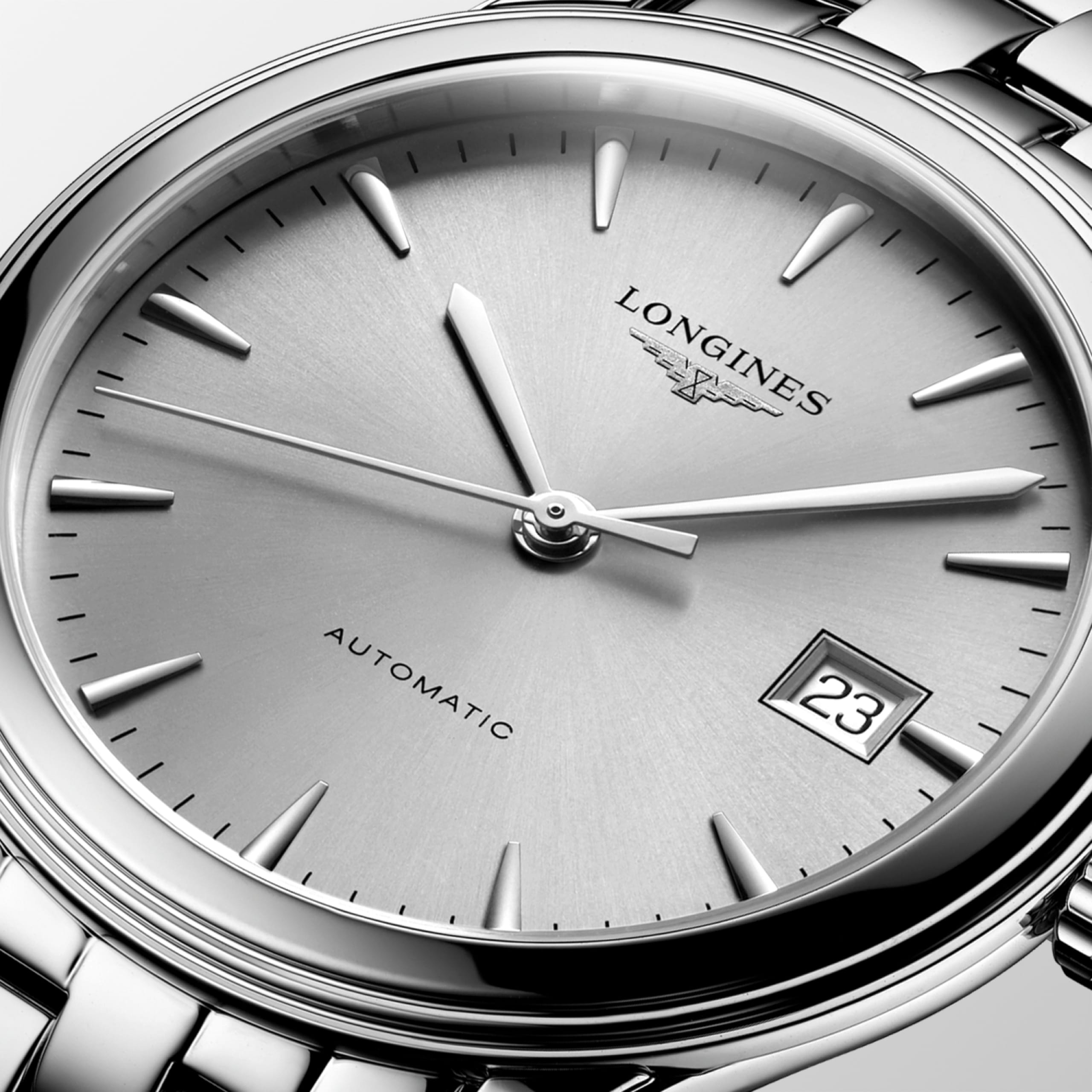 Longines FLAGSHIP CLASSIC automatic stainless steel Watch - L4.974.4.72.6