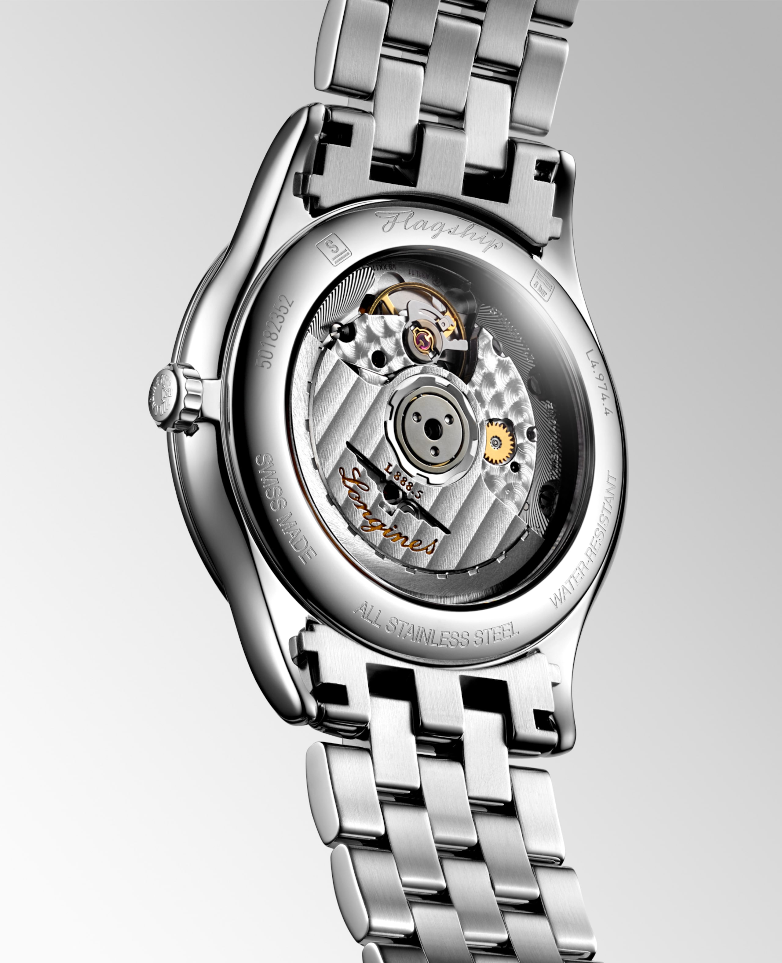 Longines FLAGSHIP CLASSIC automatic stainless steel Watch - L4.974.4.92.6