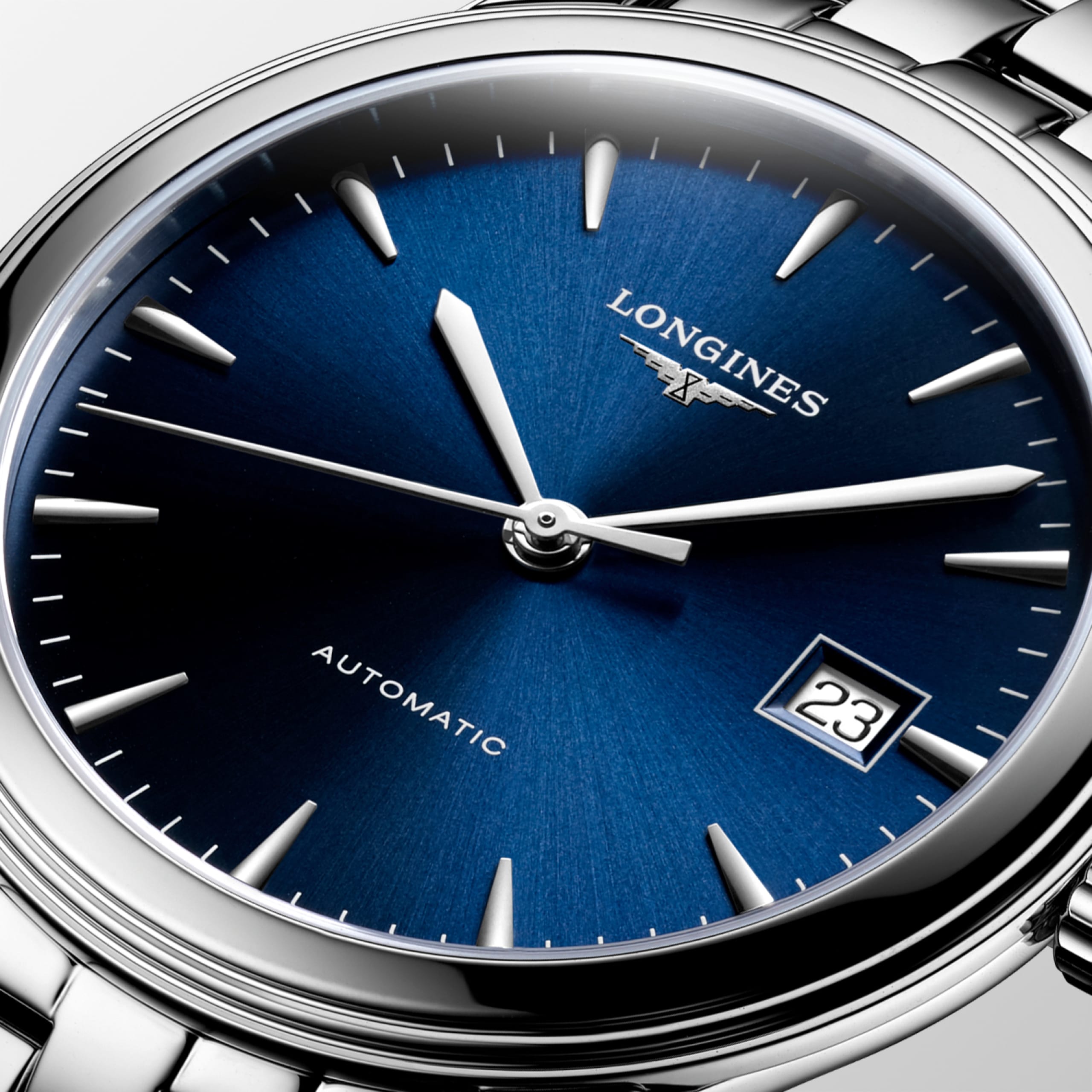 Longines FLAGSHIP CLASSIC automatic stainless steel Watch - L4.974.4.92.6