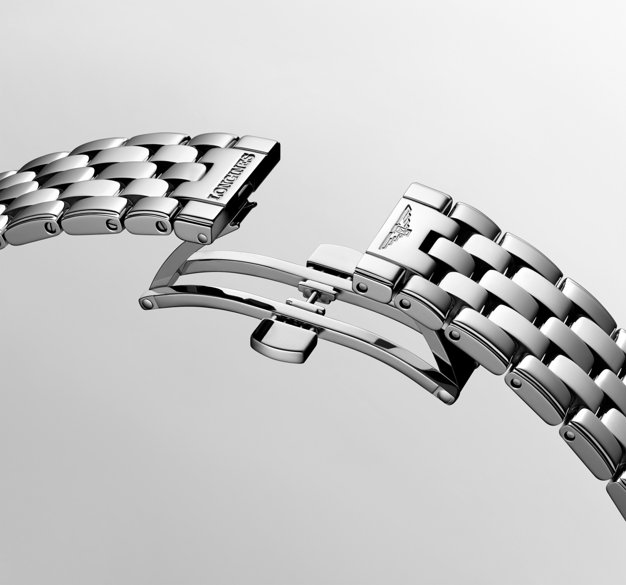 ラリジ1127 フラッグシップ クラシック 自動巻、ステンレススティール、ブラック