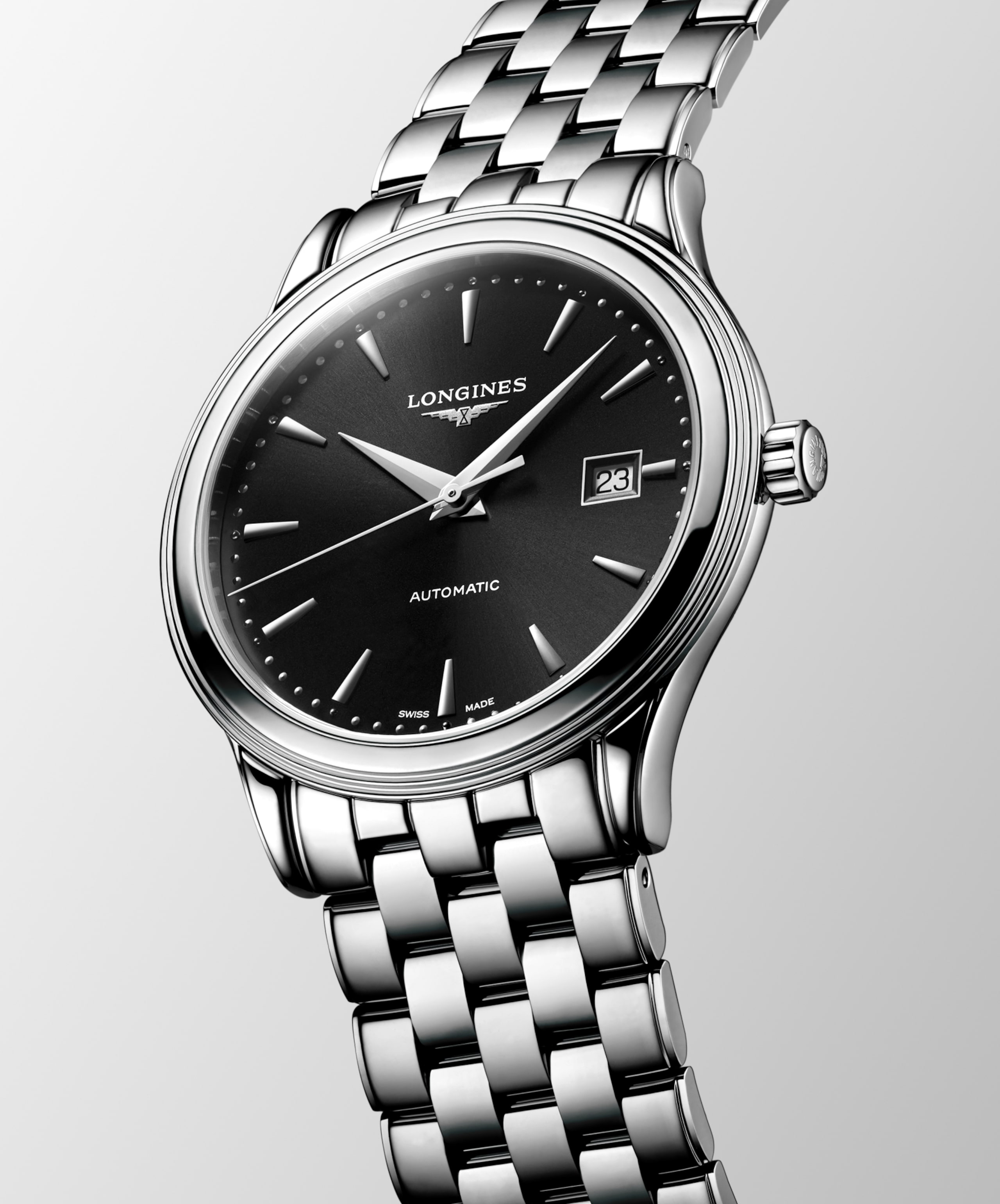Longines FLAGSHIP CLASSIC automatico acciaio inossidabile Watch - L4.984.4.59.6