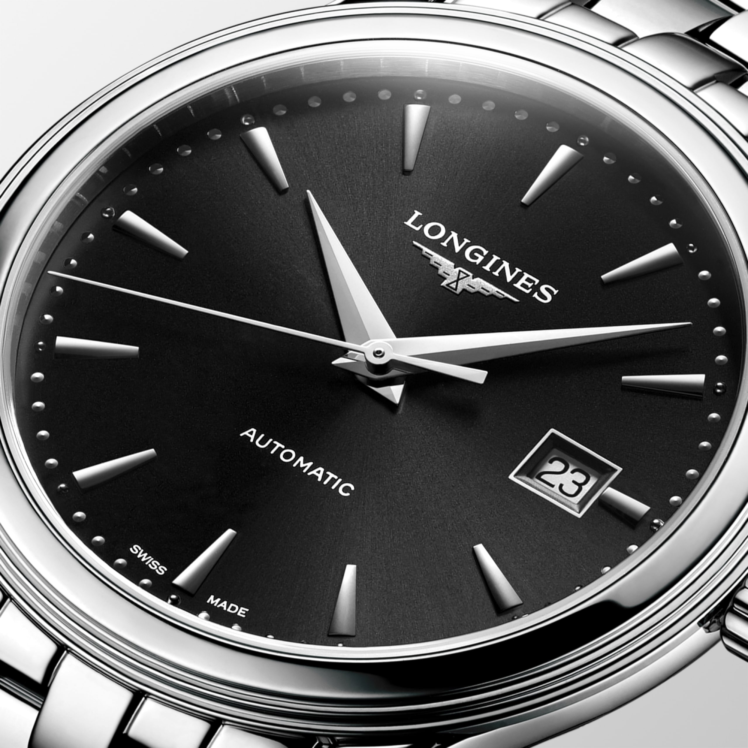 Longines FLAGSHIP CLASSIC automatico acciaio inossidabile Watch - L4.984.4.59.6