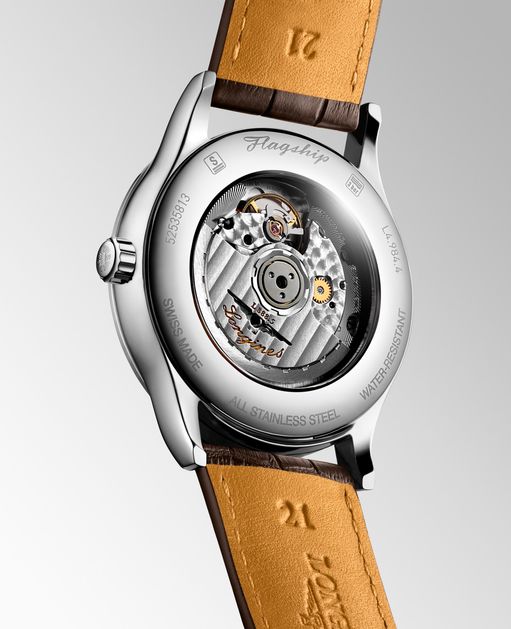 FLAGSHIP CLASSIC | Ø 40.00 mm, Beige | L4.984.4.79.2 | LONGINES US