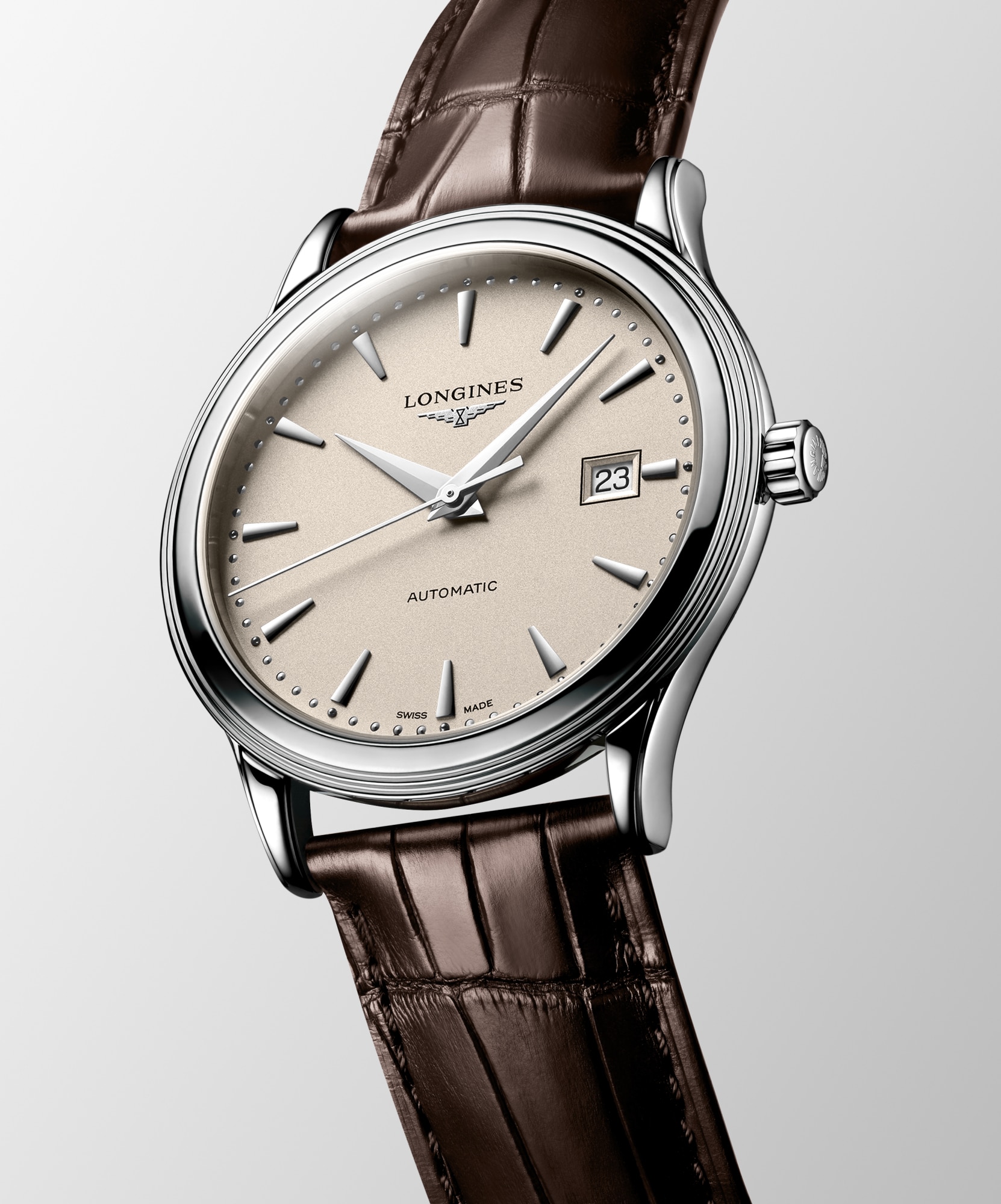 FLAGSHIP CLASSIC | Ø 40.00 mm, Bej | L4.984.4.79.2 | LONGINES TR