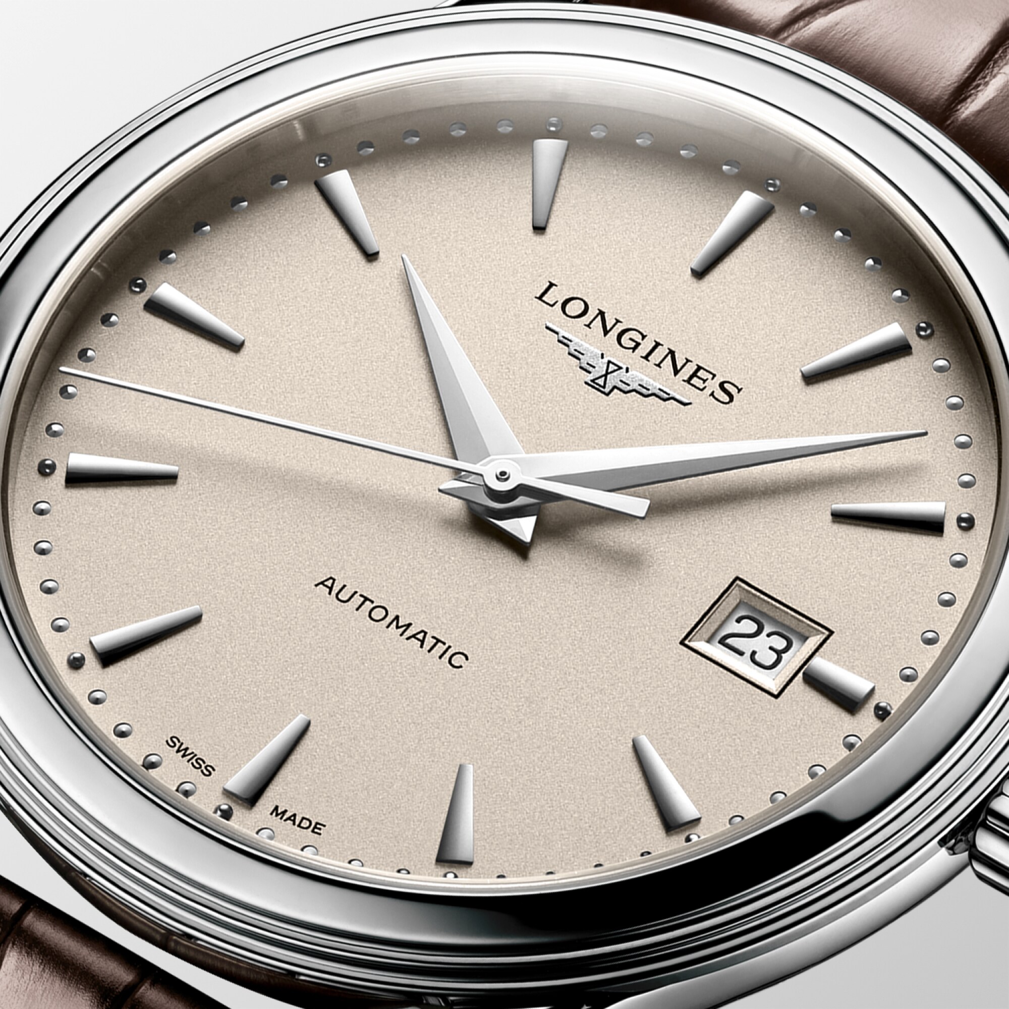 FLAGSHIP CLASSIC | Ø 40.00 mm, Bej | L4.984.4.79.2 | LONGINES TR