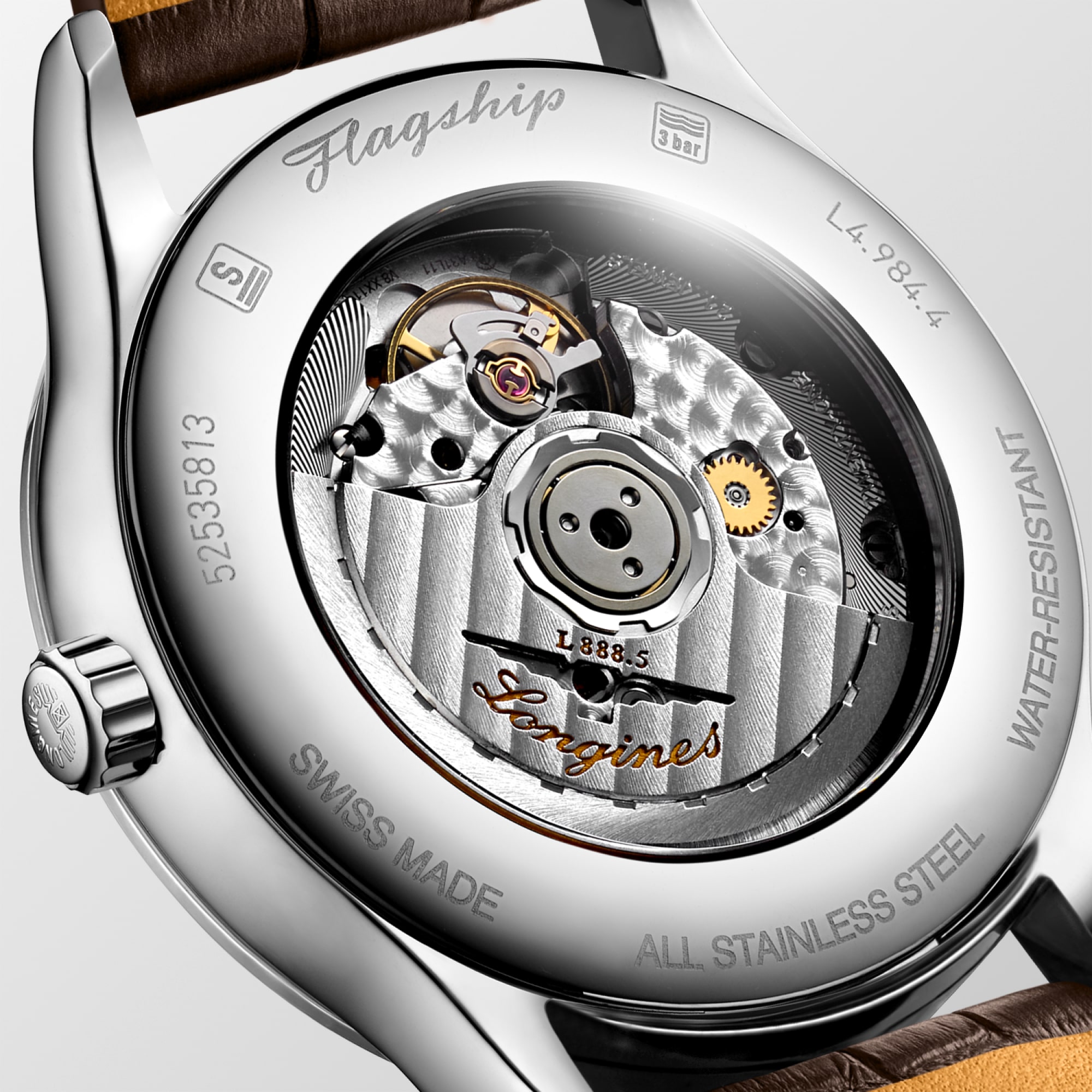 FLAGSHIP CLASSIC | Ø 40.00 mm, Beige | L4.984.4.79.2 | LONGINES US