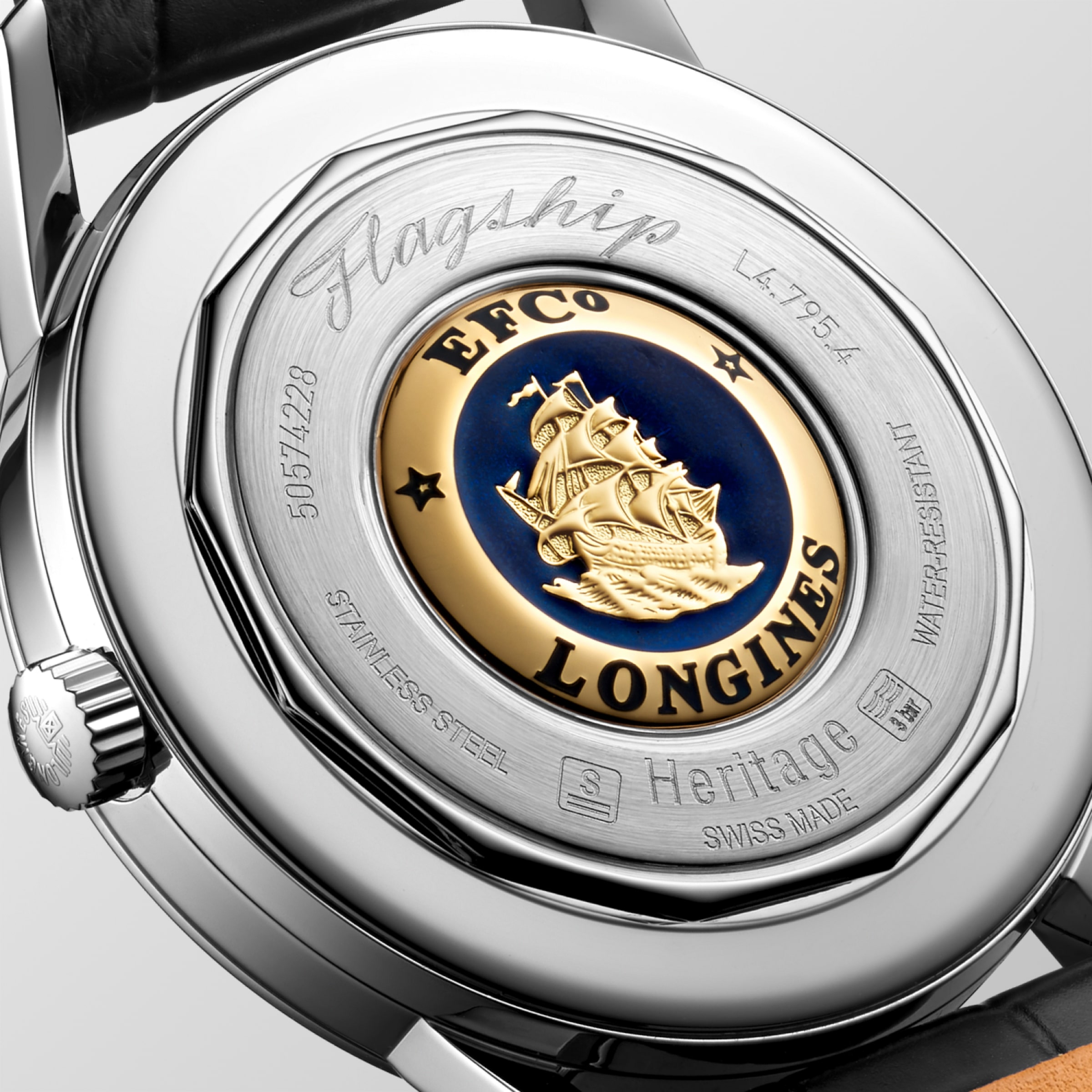 Longines FLAGSHIP HERITAGE Automatic Stainless steel Watch - L4.795.4.78.2