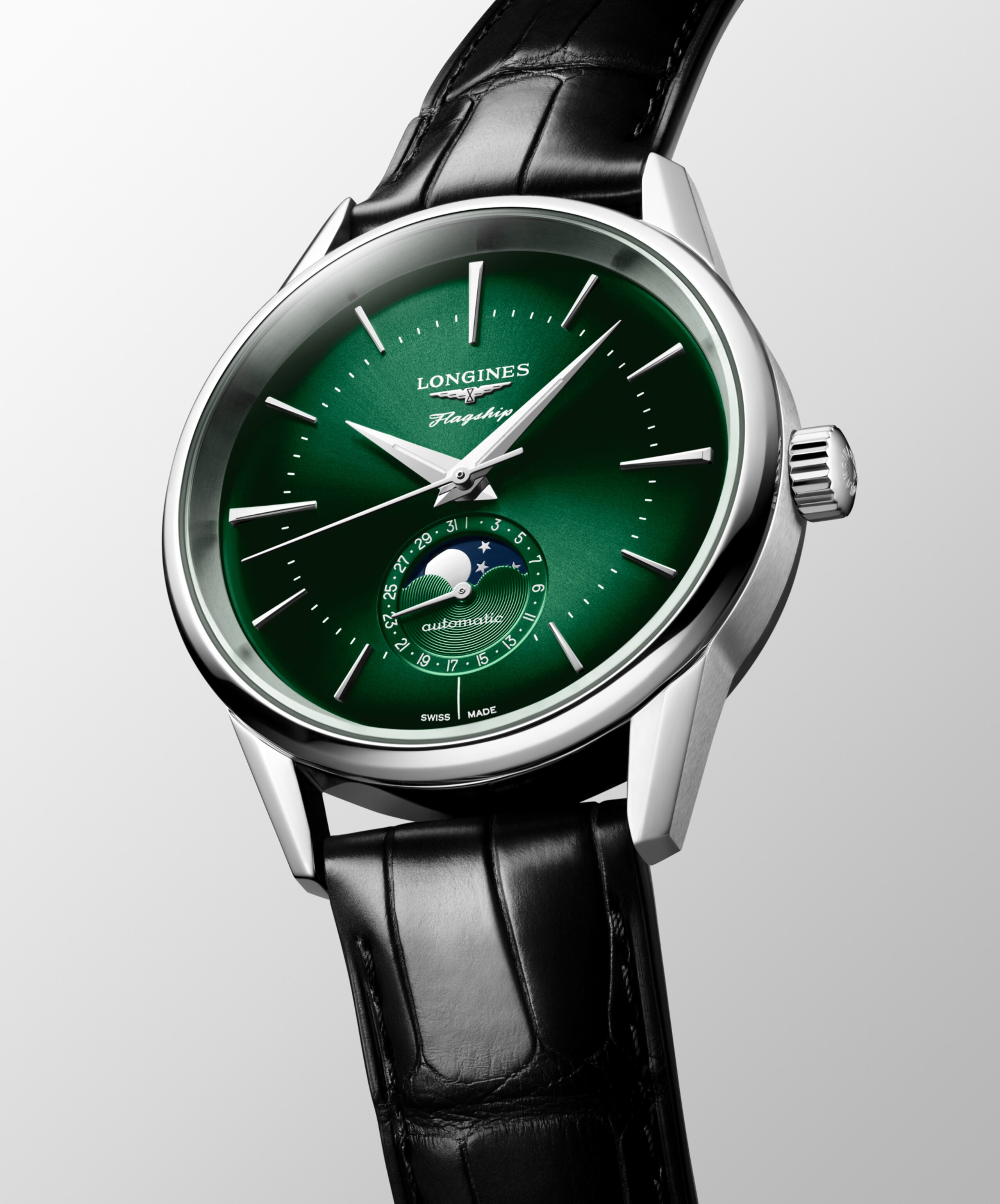 Longines FLAGSHIP HERITAGE Automatic Stainless steel Watch - L4.815.4.02.2