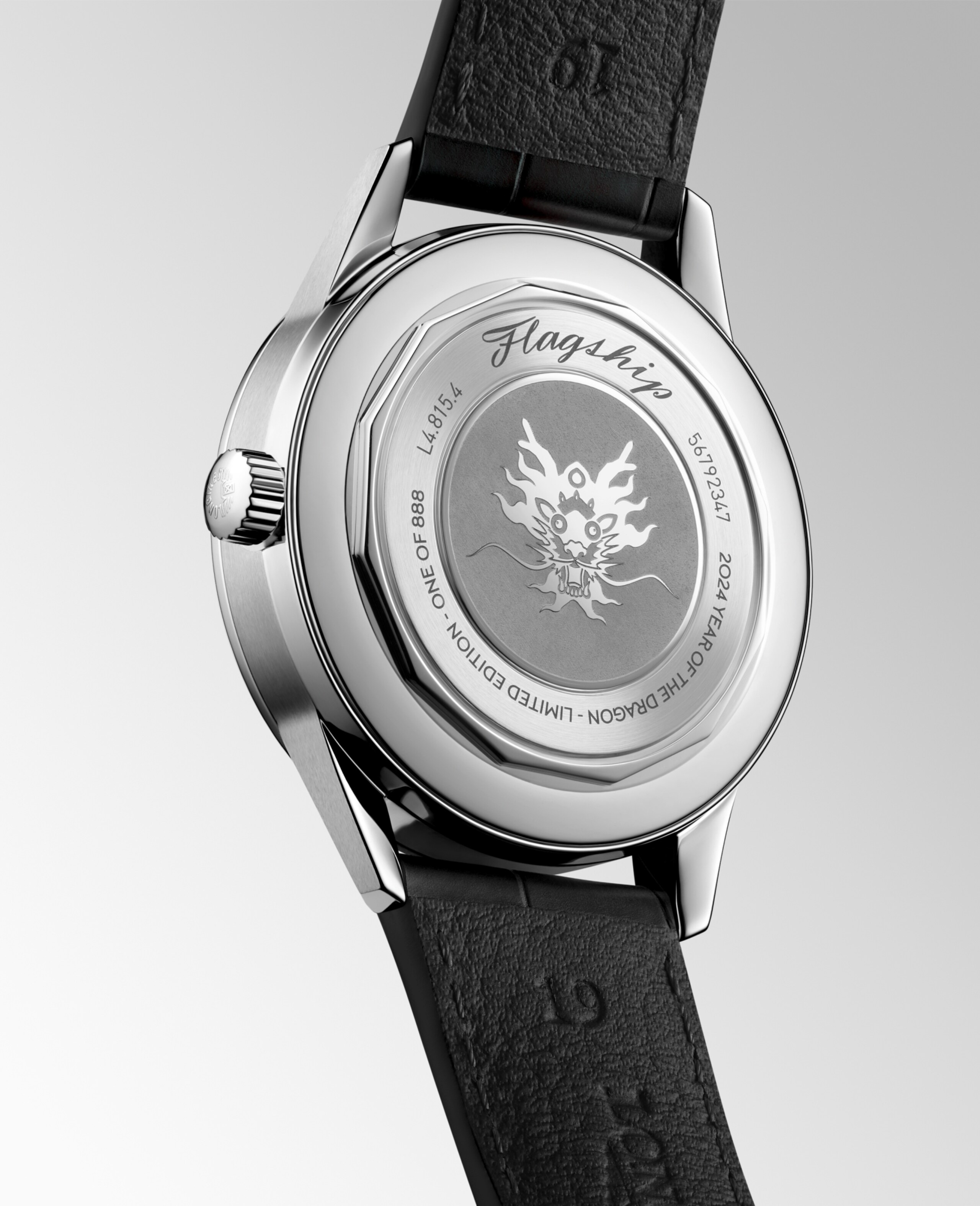 Longines FLAGSHIP HERITAGE MOONPHASE Automatic Stainless steel Watch - L4.815.4.09.2