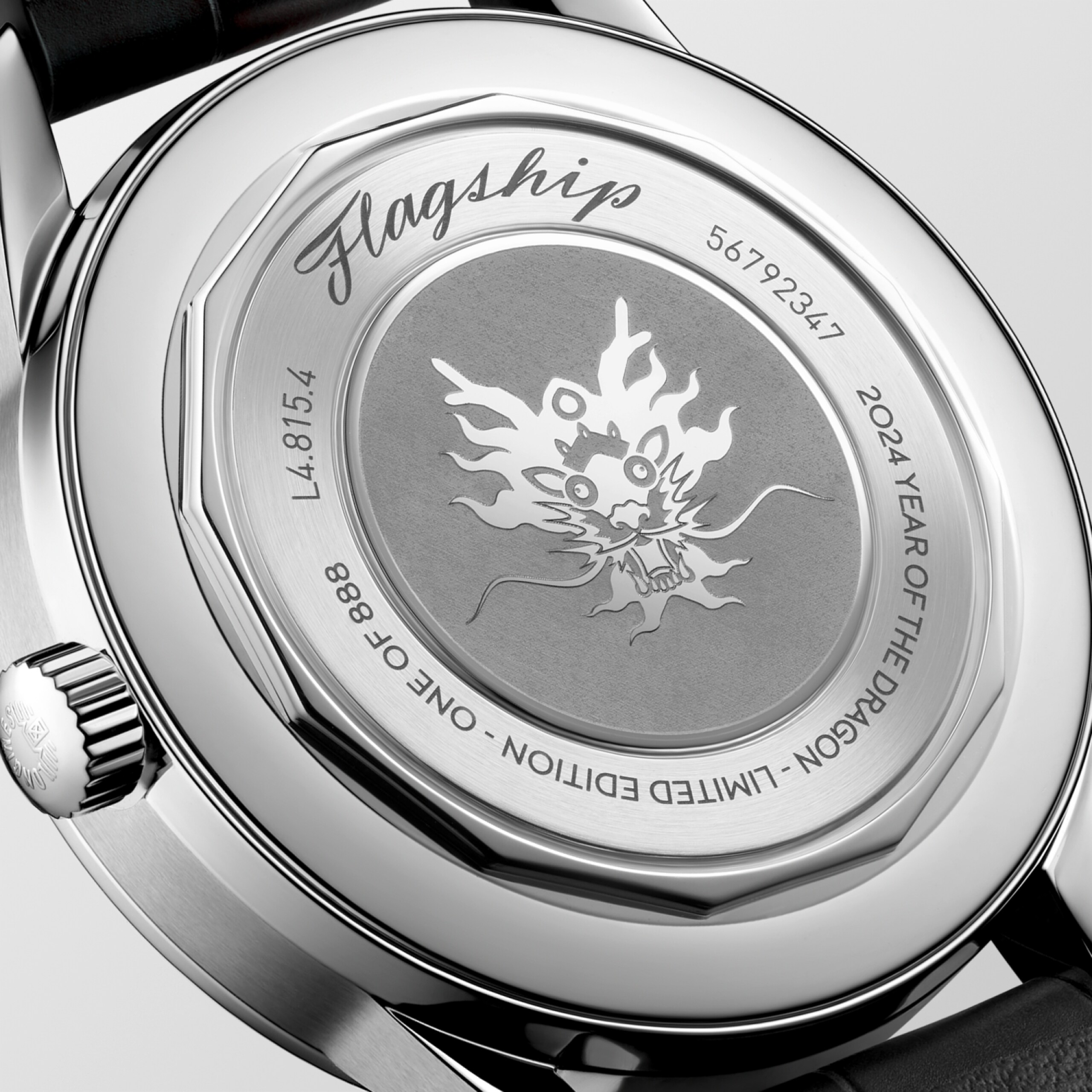 Longines FLAGSHIP HERITAGE MOONPHASE Automatic Stainless steel Watch - L4.815.4.09.2