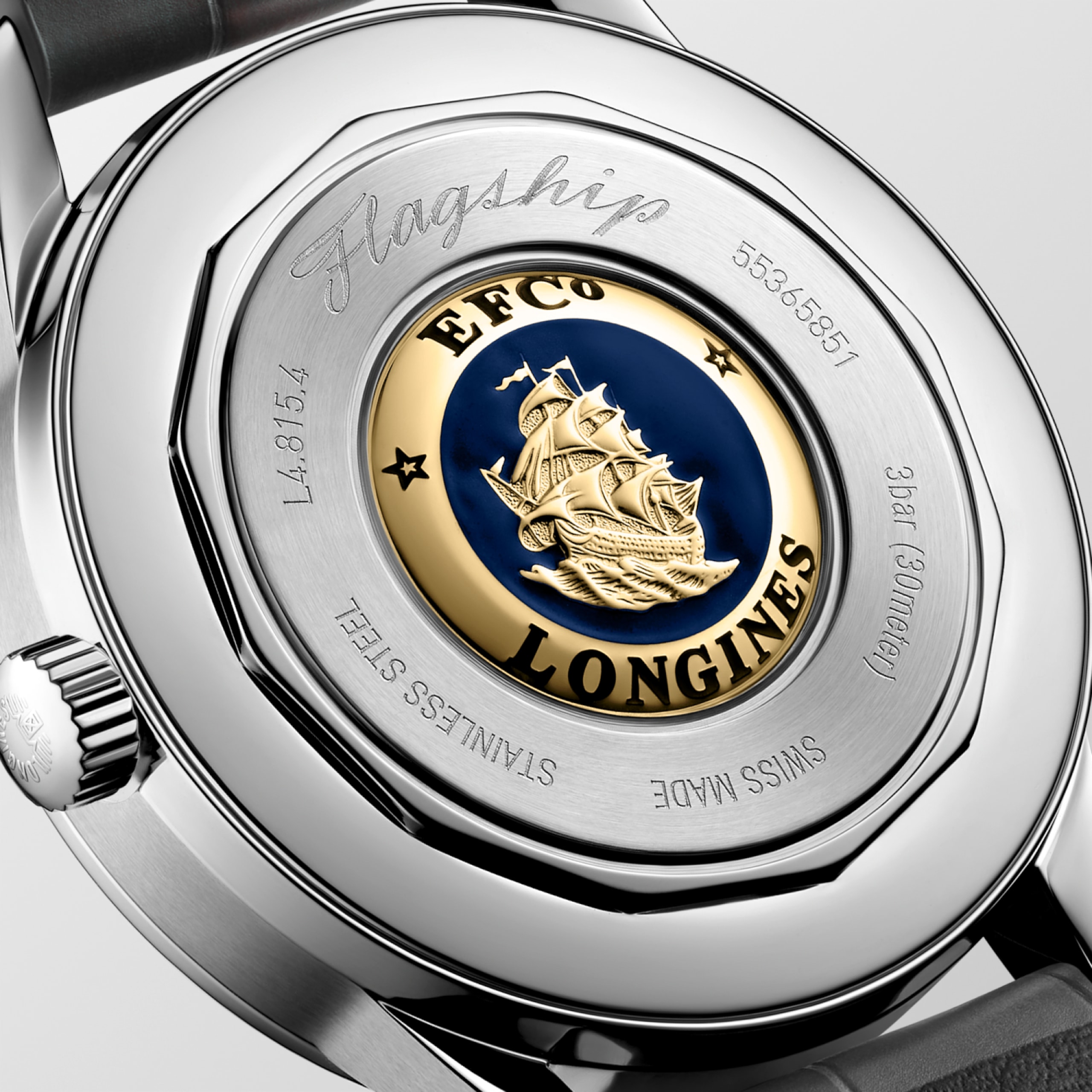 Longines FLAGSHIP HERITAGE Automatic Stainless steel Watch - L4.815.4.52.2