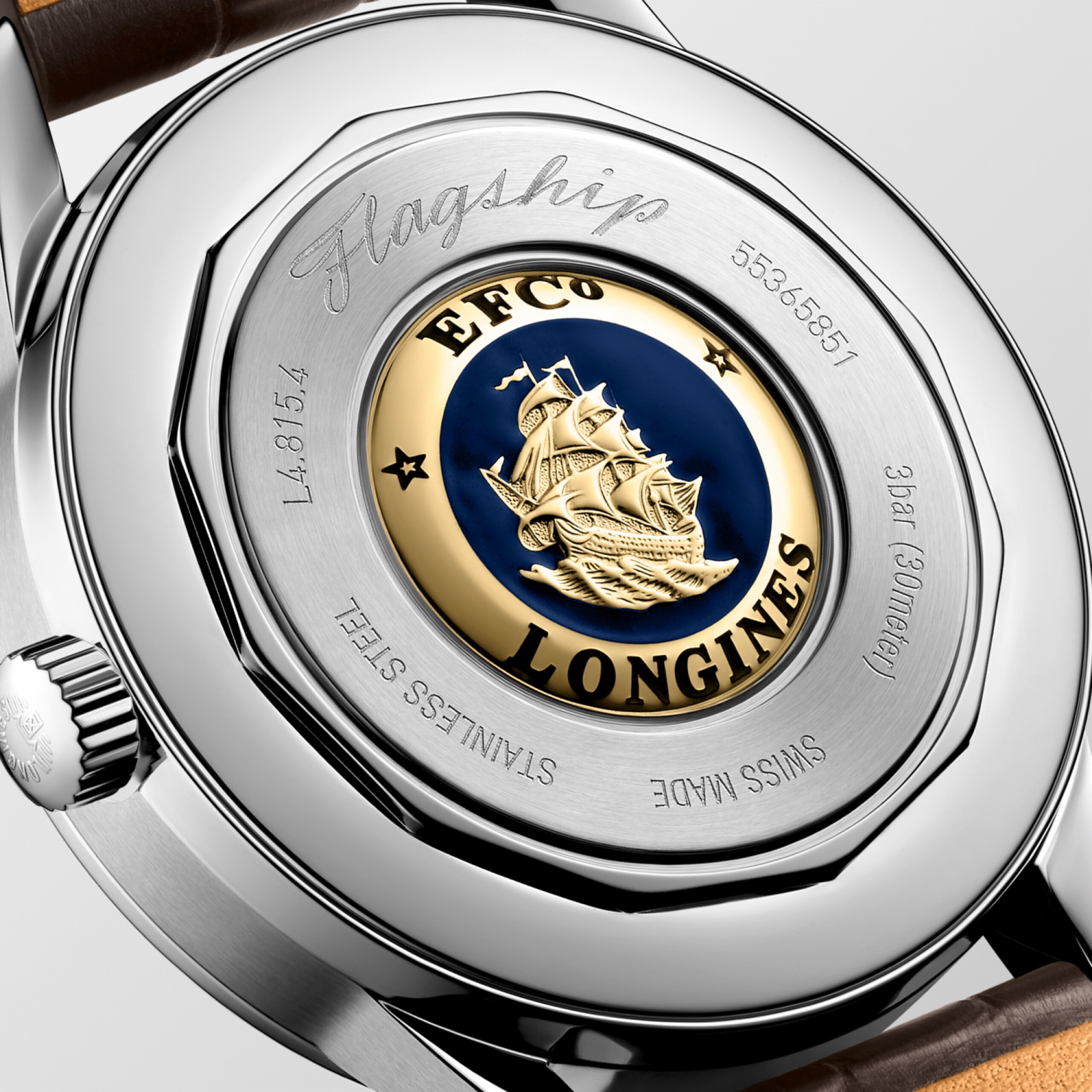 Longines FLAGSHIP HERITAGE Automatic Stainless steel Watch - L4.815.4.62.2