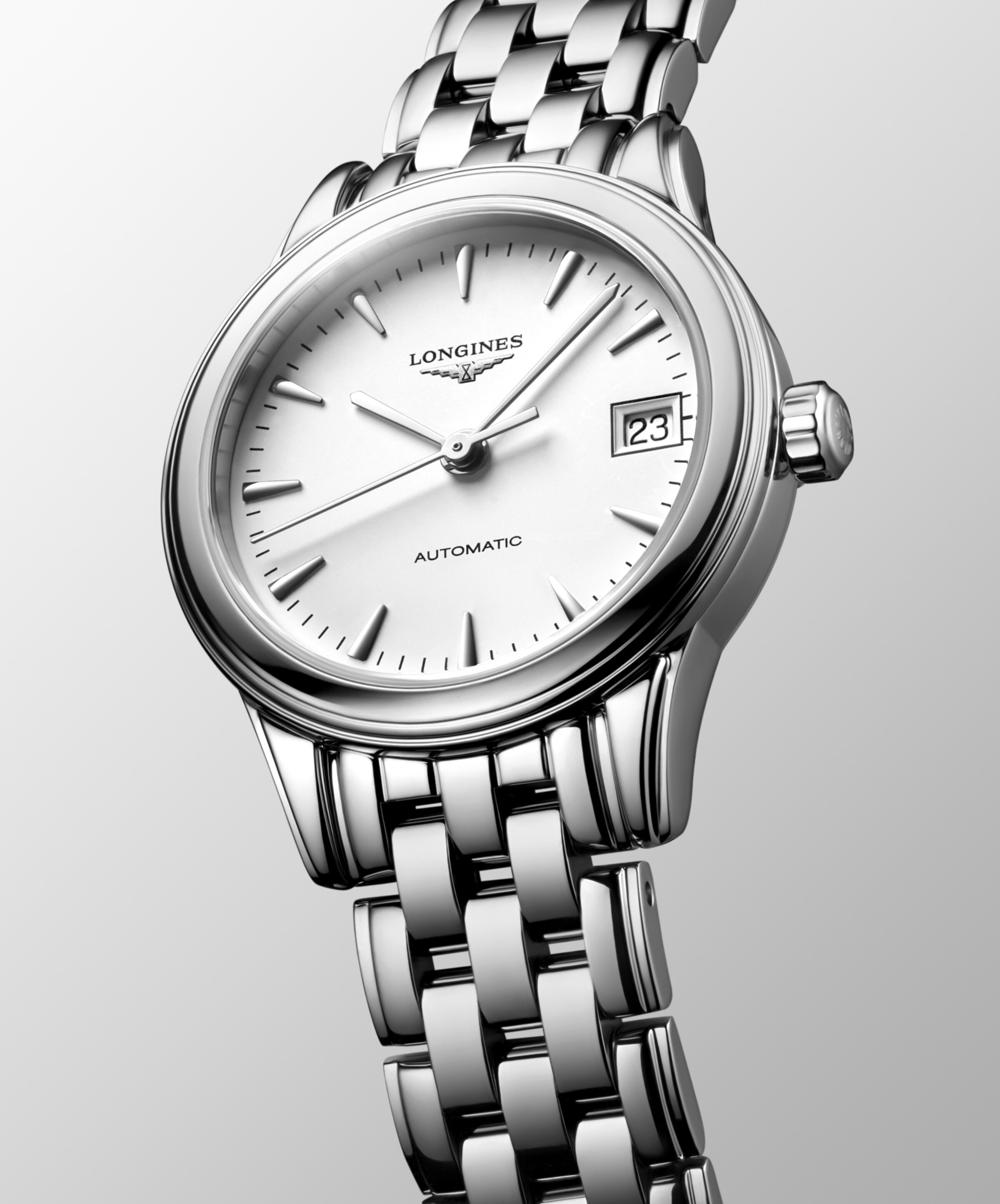 Longines FLAGSHIP Automatic Stainless steel Watch - L4.274.4.12.6