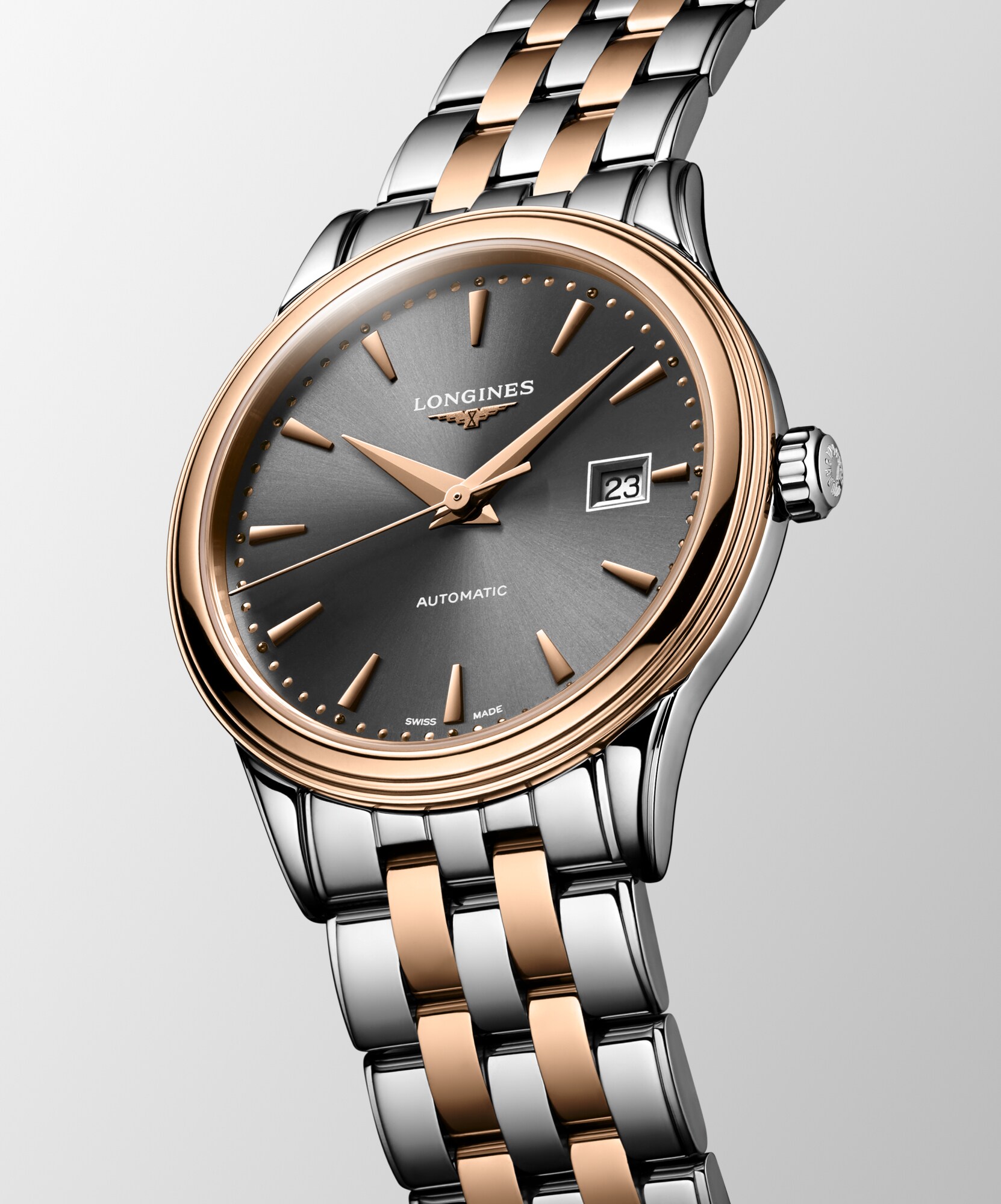 品質が Automatic Flagship watch L43743787 Anthracite 30mm, 時計