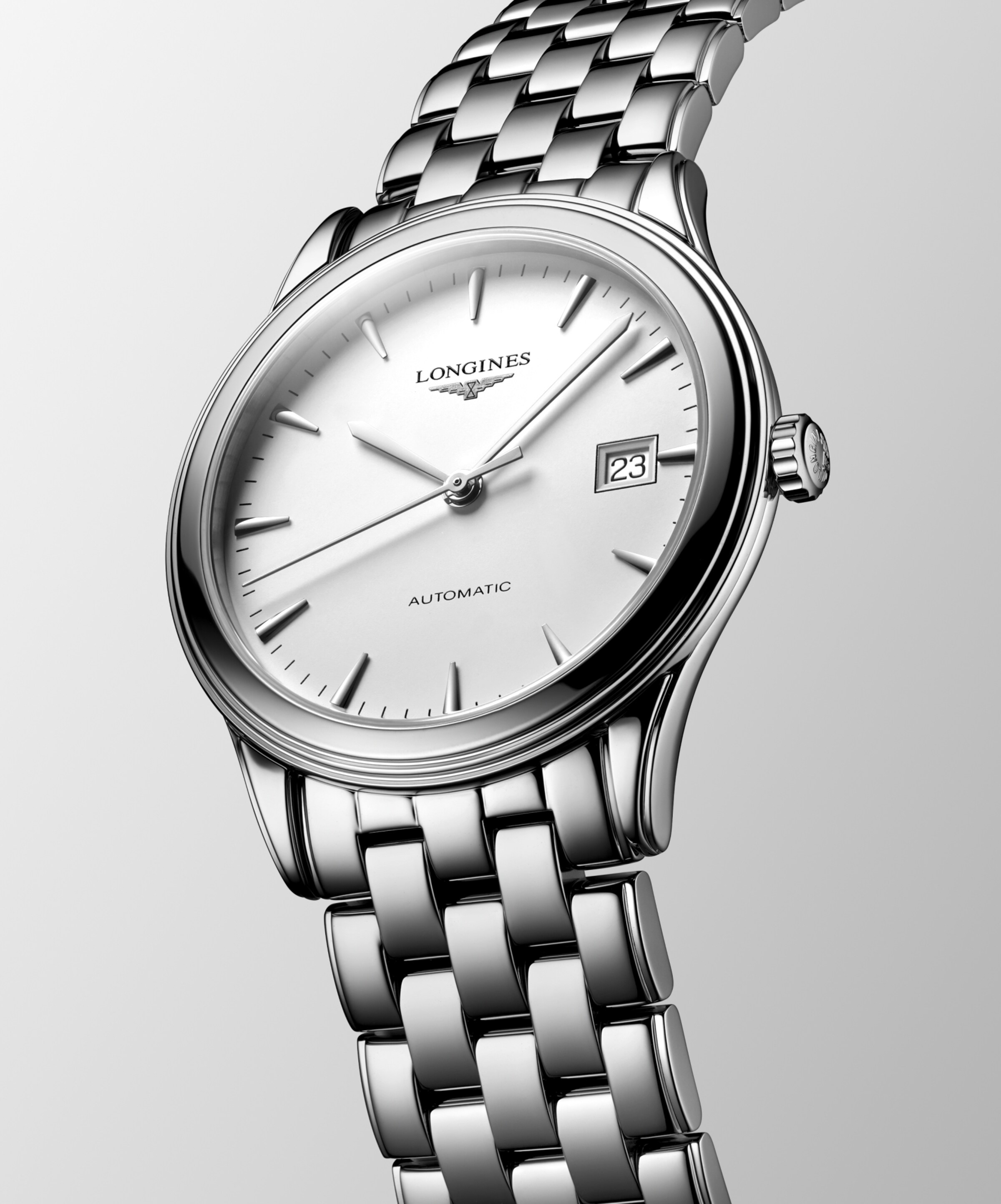 Longines FLAGSHIP Automatic Stainless steel Watch - L4.974.4.12.6