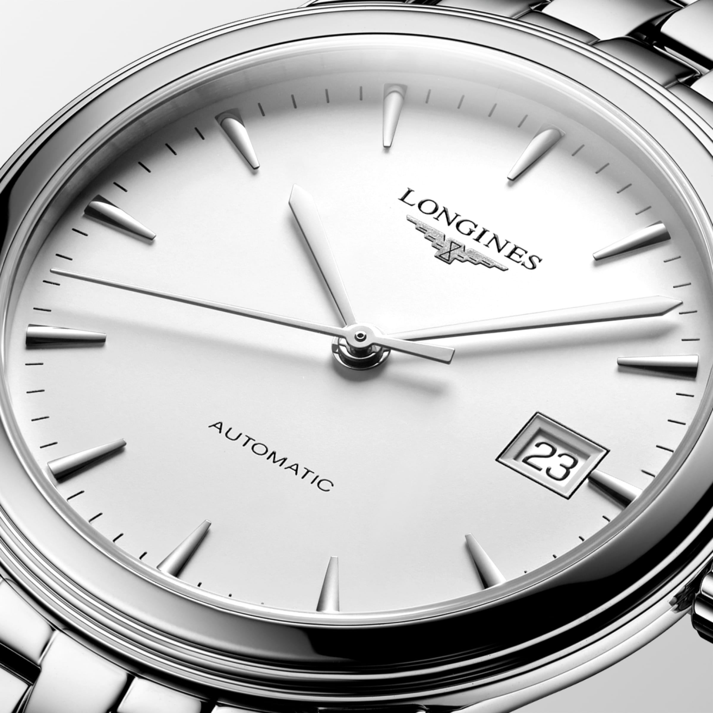 Longines FLAGSHIP Automatic Stainless steel Watch - L4.974.4.12.6