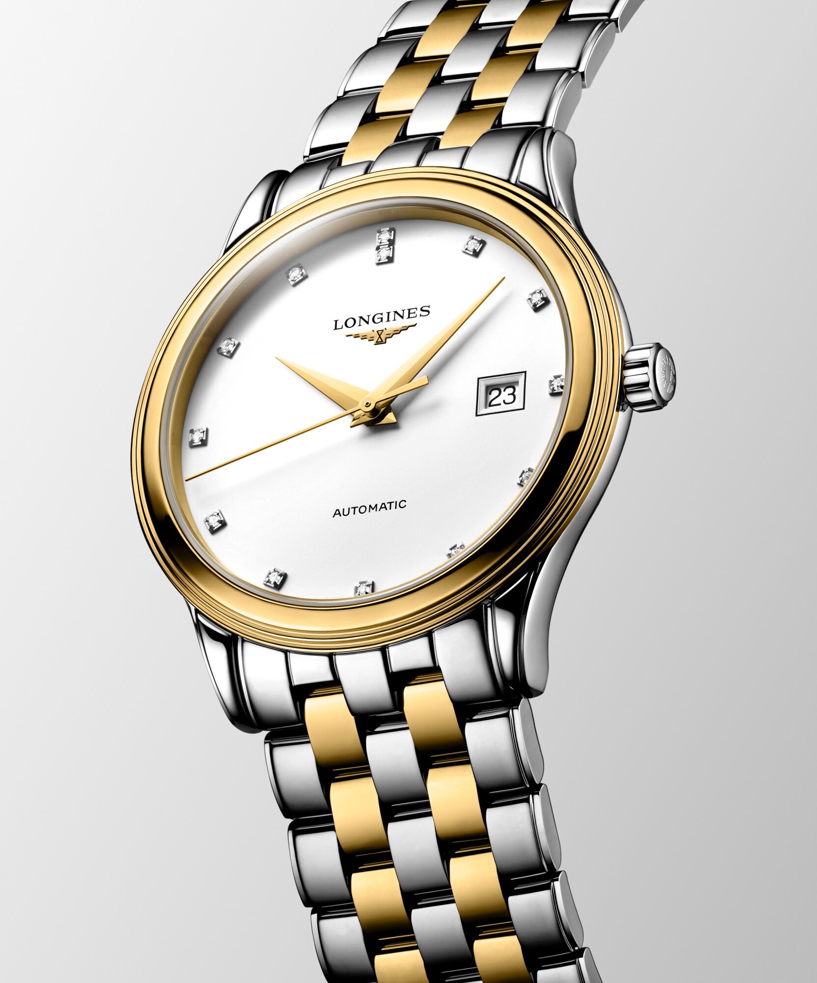 Longines 時計 LONGINES SPIRIT ZULU TIME Automatic, Stainless Steel And