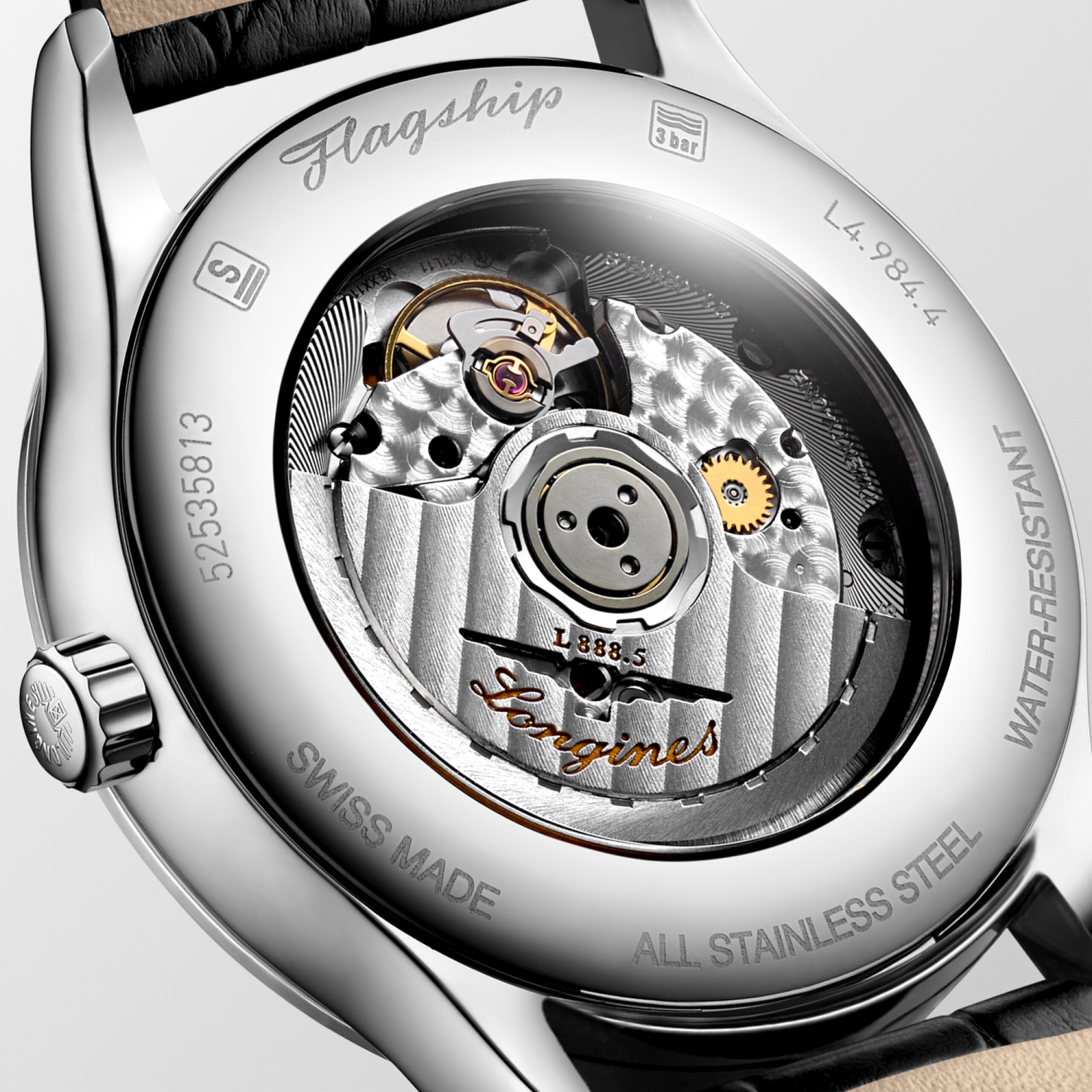 Longines FLAGSHIP Automatic Stainless steel Watch - L4.984.4.59.2
