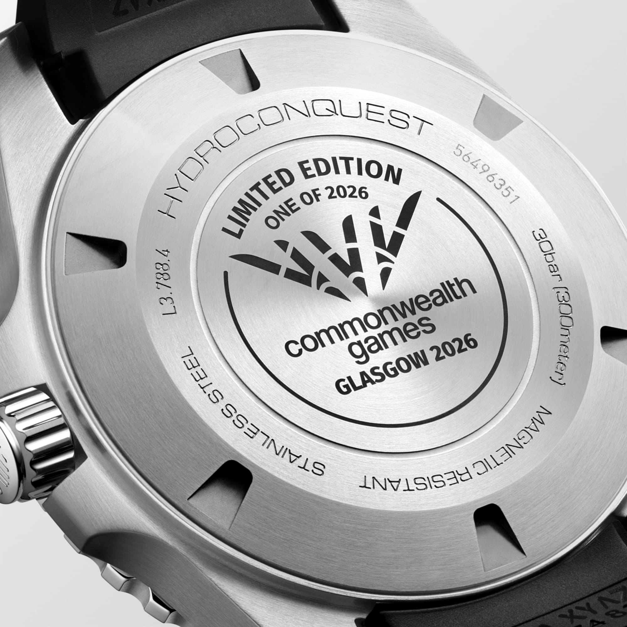 HYDROCONQUEST 2026 COMMONWEALTH GAMES | Ø 42.00 mm, Teal Gradient