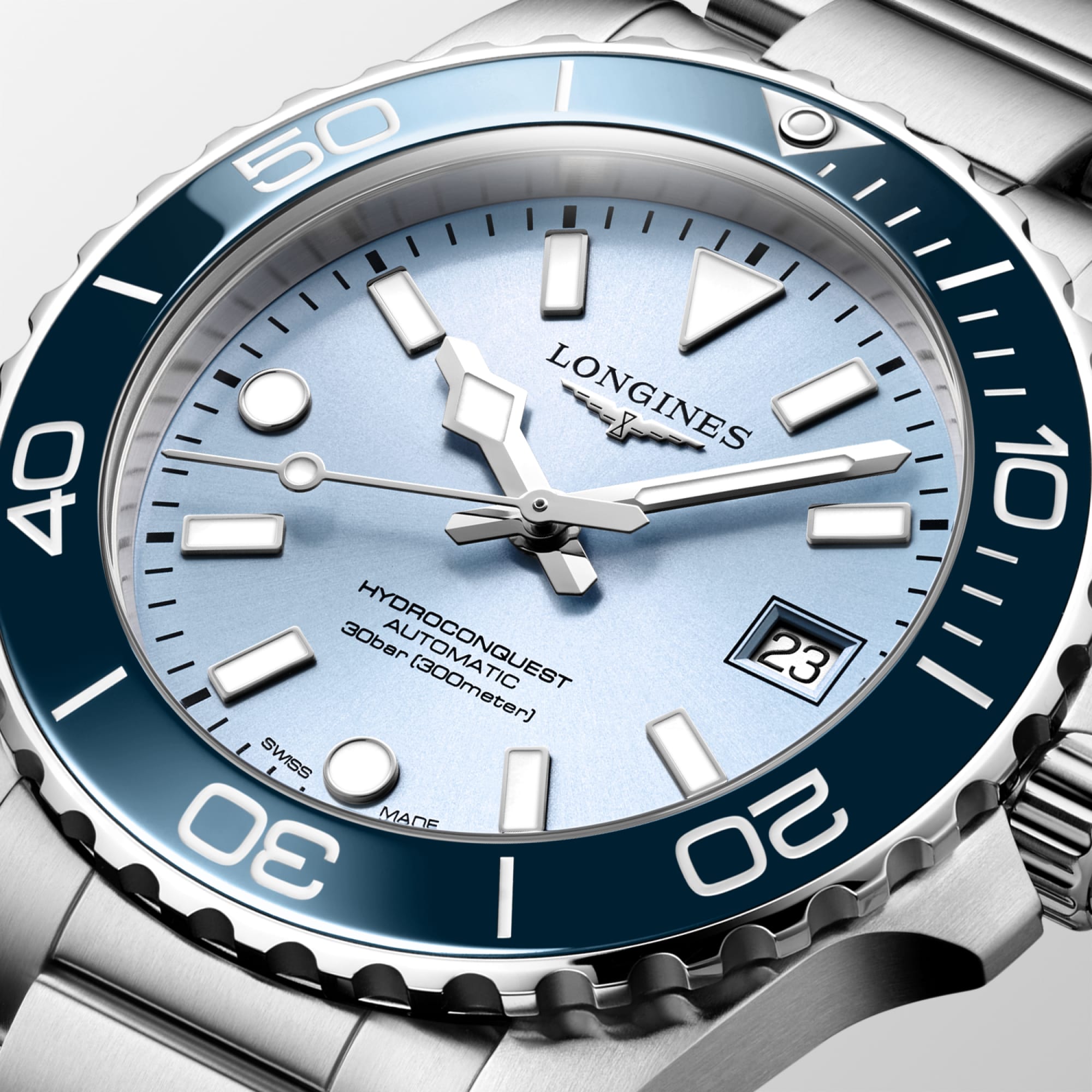 ペロゴン HYDROCONQUEST ÖZEL SERİ | Ø 39.00 mm, Buzlu Mavi Güneş Işını
