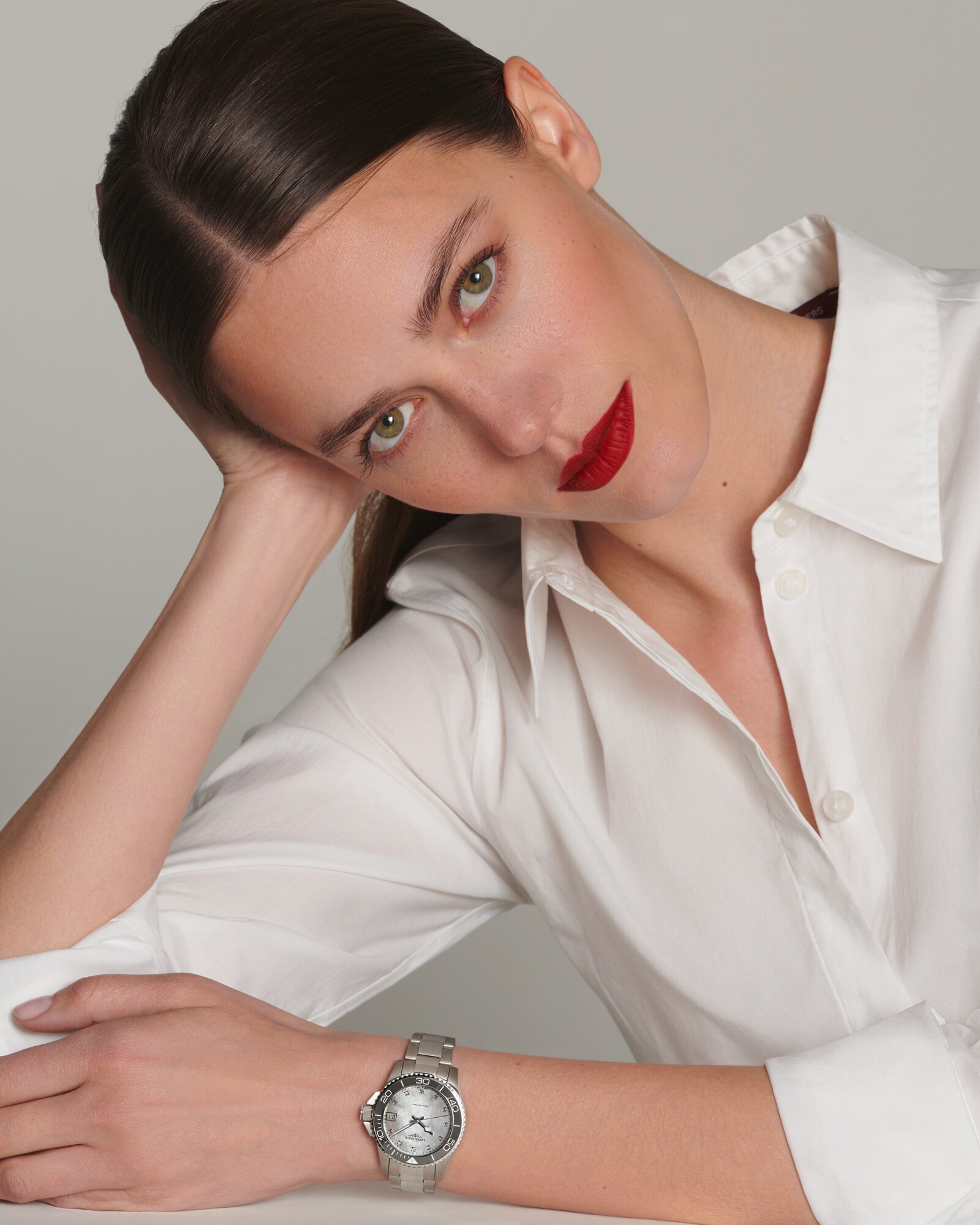 ラジャスリング BRACELET FOR LONGINES SPIRIT ZULU TIME, L3.802.4.63.6 L600169355