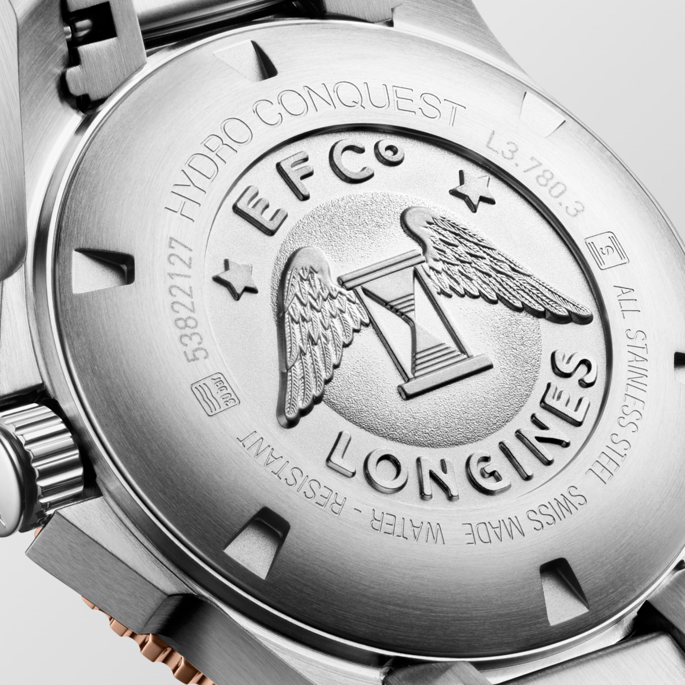 Longines HYDROCONQUEST Automatic Stainless steel and ceramic bezel Watch - L3.780.3.78.6