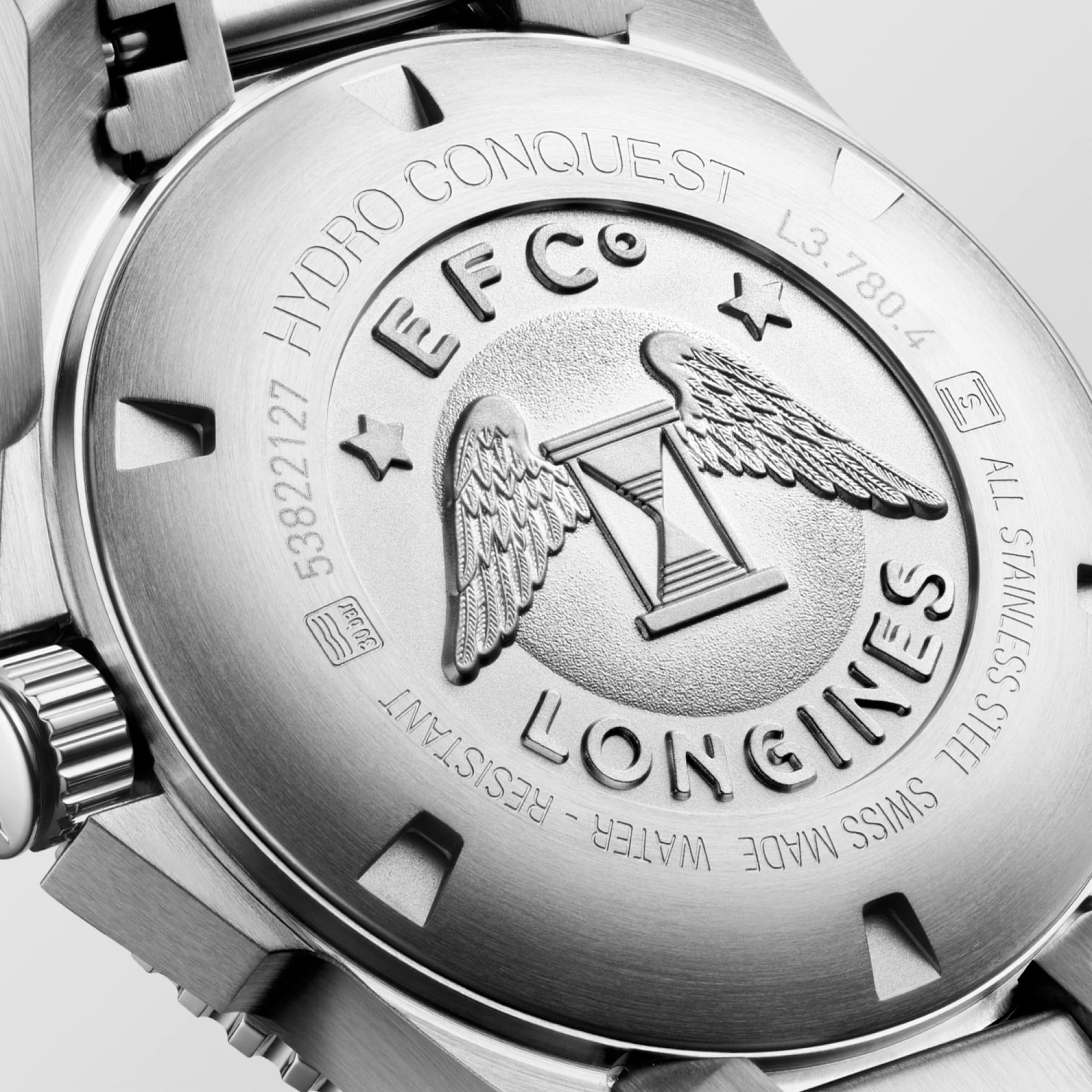 Longines HYDROCONQUEST Automatic Stainless steel and ceramic bezel Watch - L3.780.4.56.6