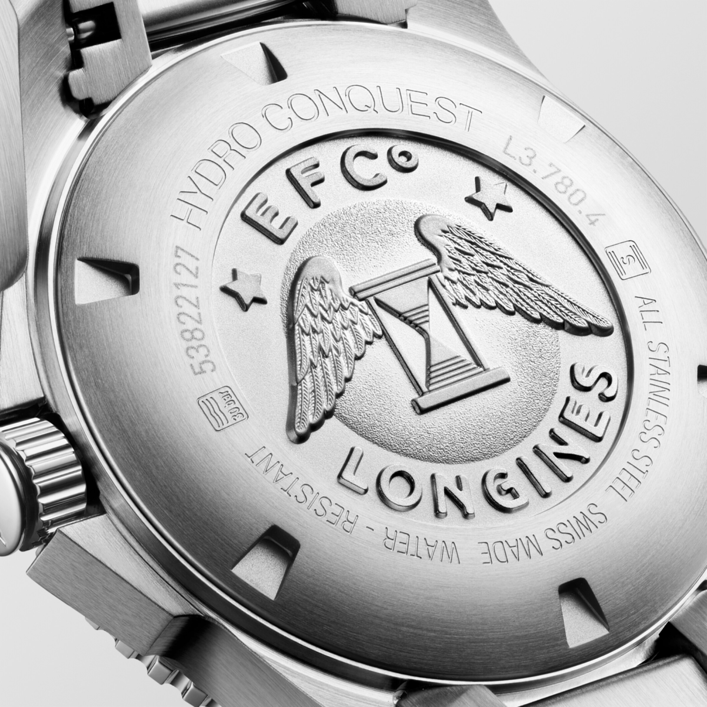 Longines HYDROCONQUEST Automatic Stainless steel and ceramic bezel Watch - L3.780.4.56.6